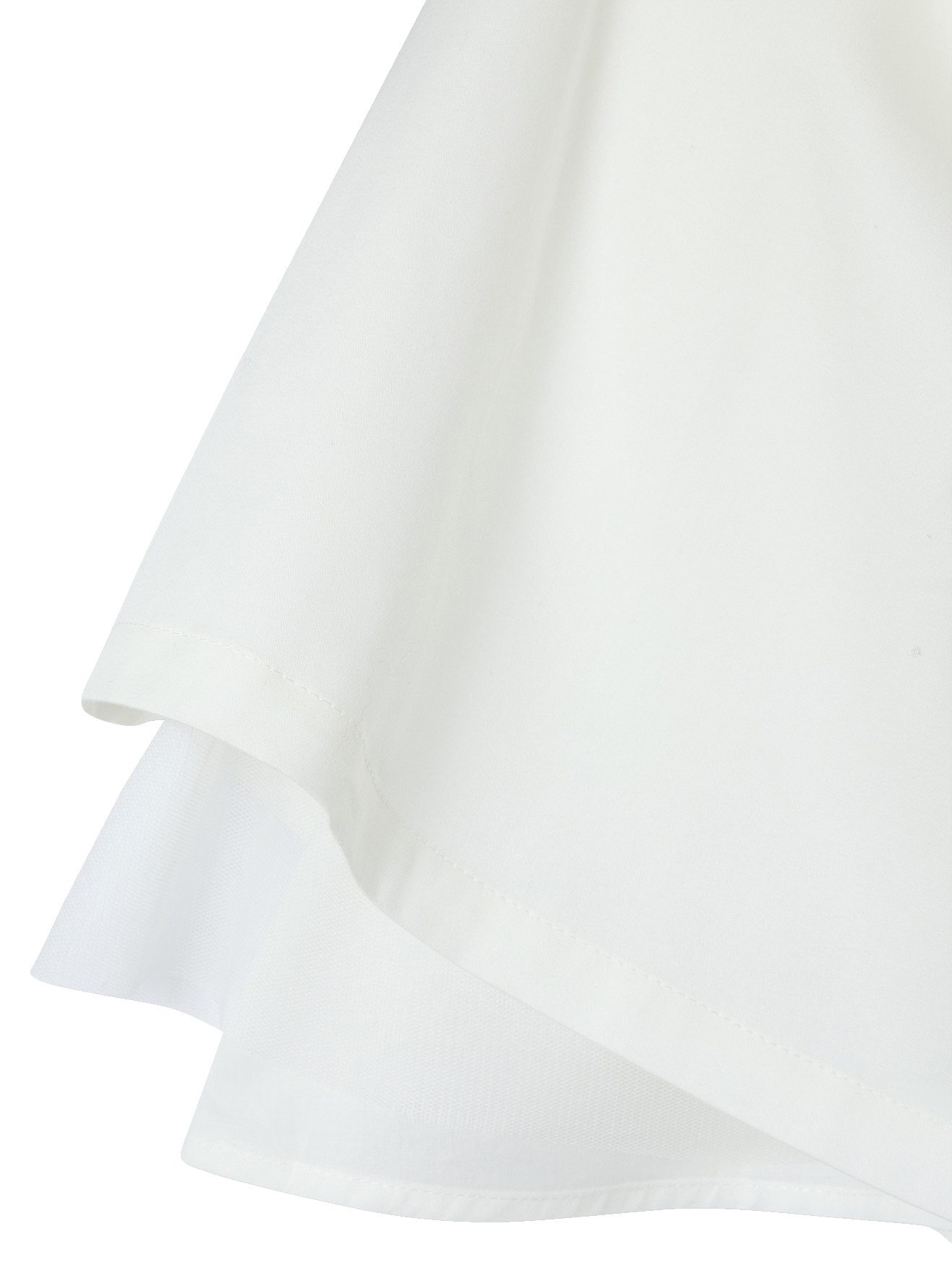 vertbaudet Minikleid Festliches Mädchen Kleid mit goldenem Gürtel – Bild 3 von 5