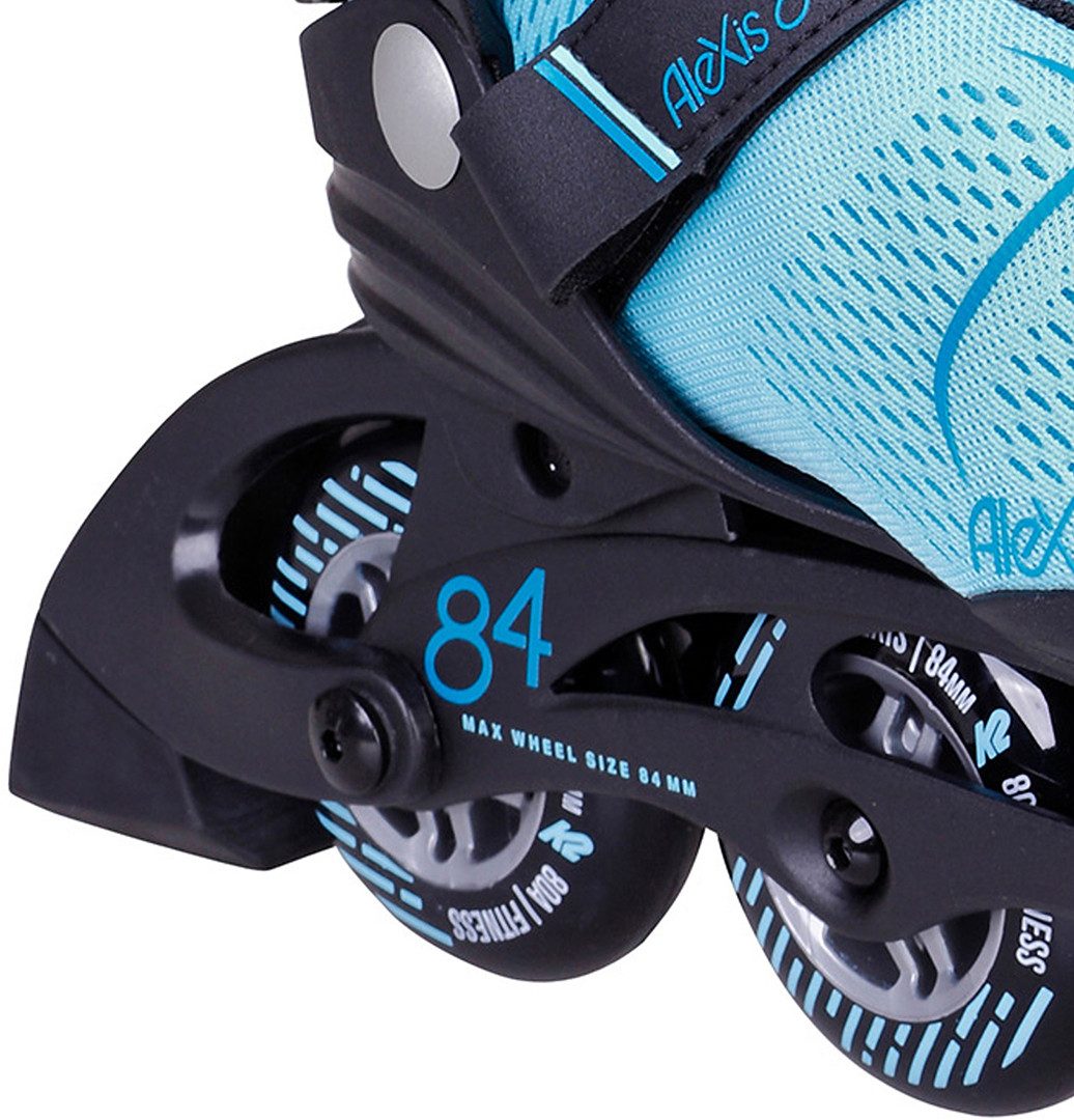 K2 Inlineskates K2 ALEXIS 84 SPEED ALU Inline Skate turquise/black