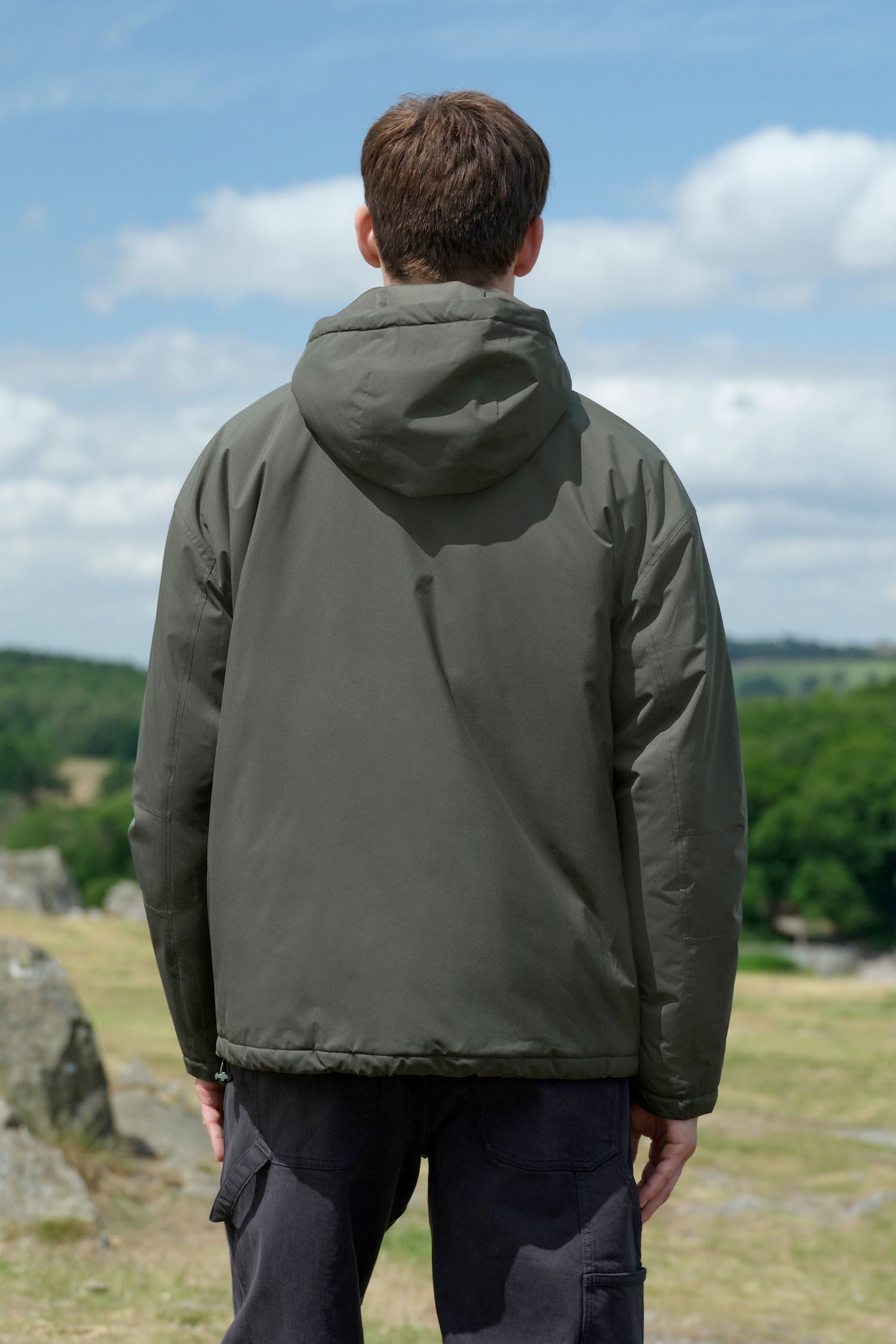 Next Hemdjacke Spritzwasserabweisende, wattierte ThermoGen Jacke (1-St)