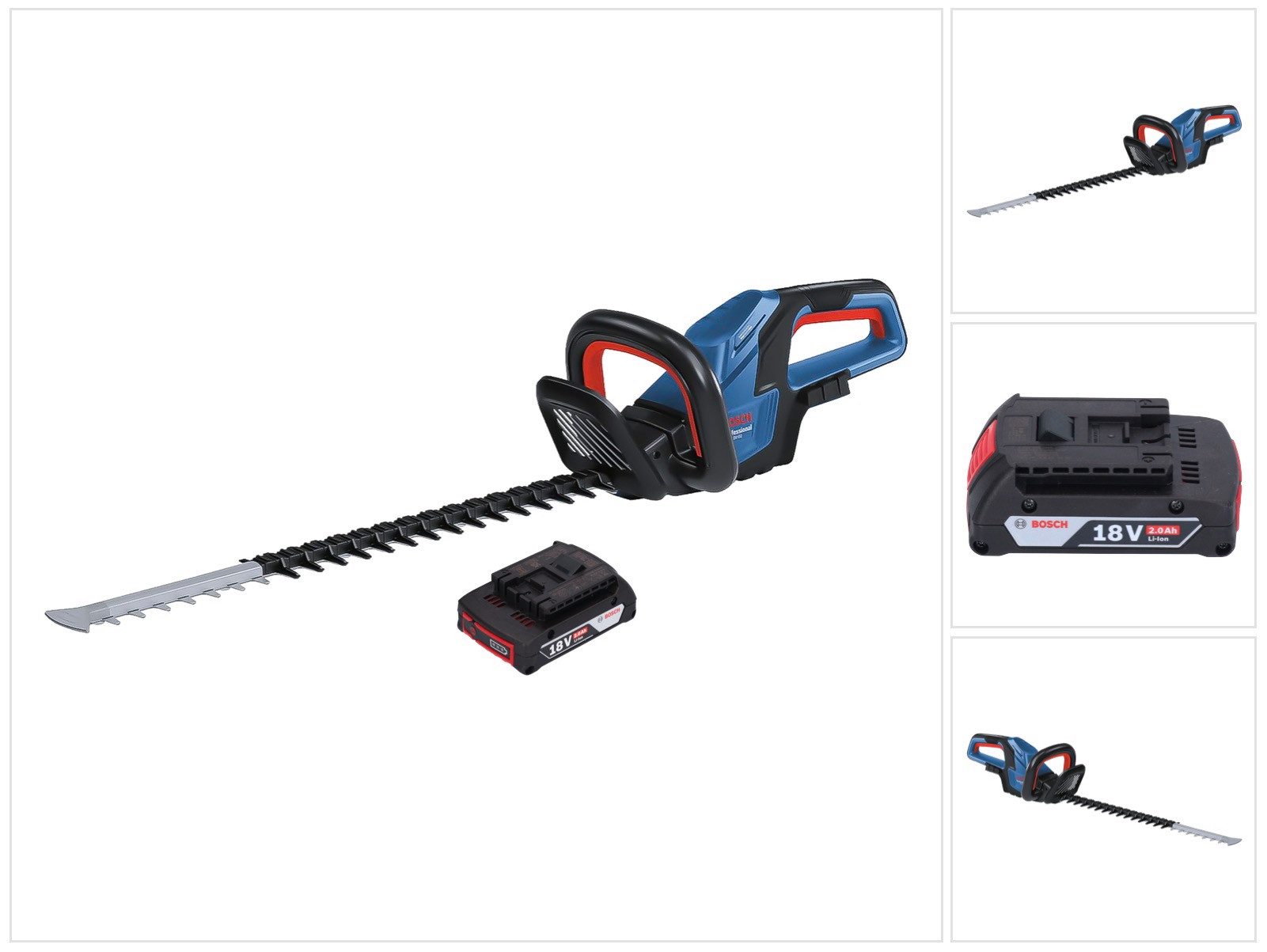 Bosch Professional Akku-Heckenschere GHE 18V-60 Professional Heckenschere 18 V 60 cm Brushless 06008C9000