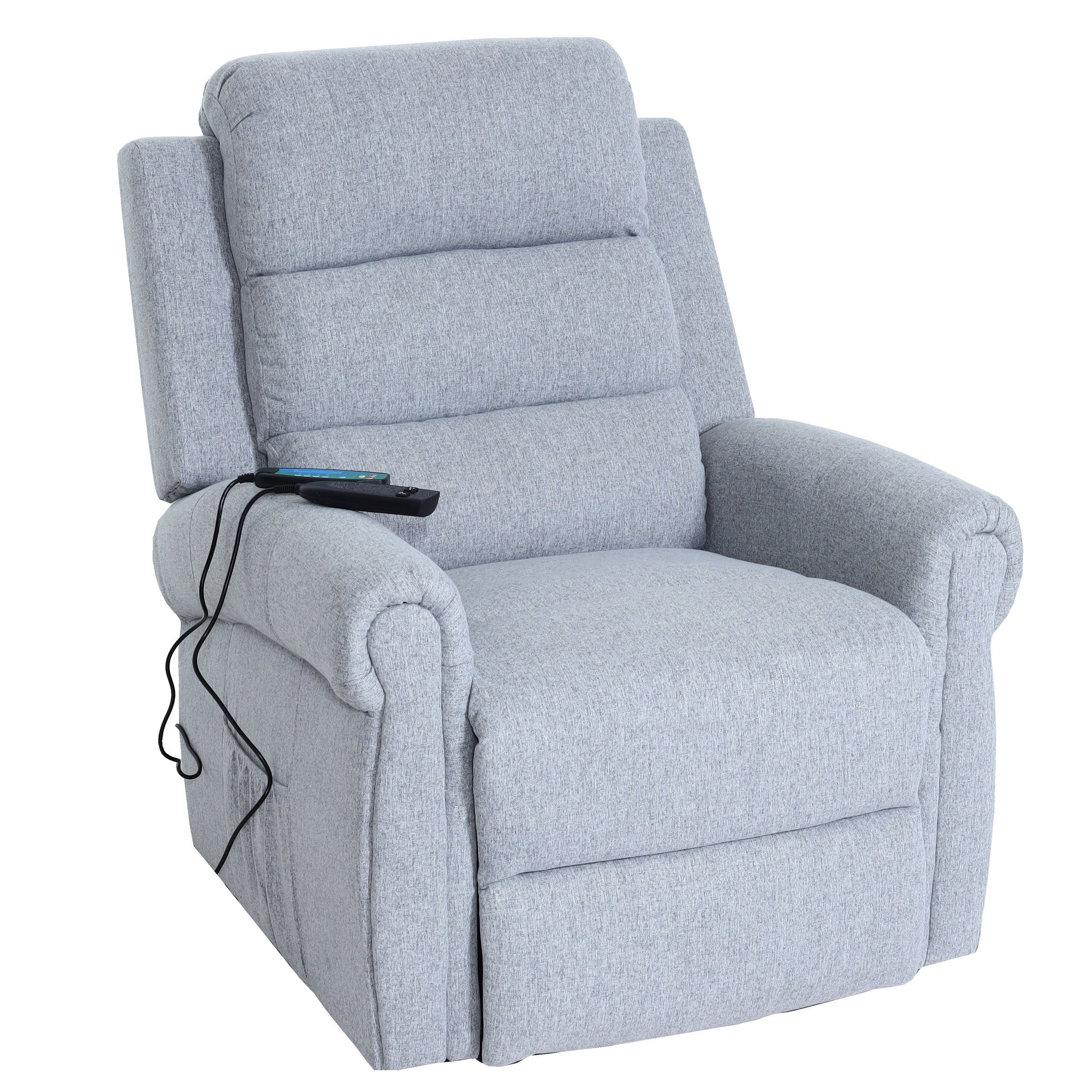 MCW TV-Sessel MCW-K63, Massage- Heizfunktion, Aufstehhilfe, verstellbar und elektrisch