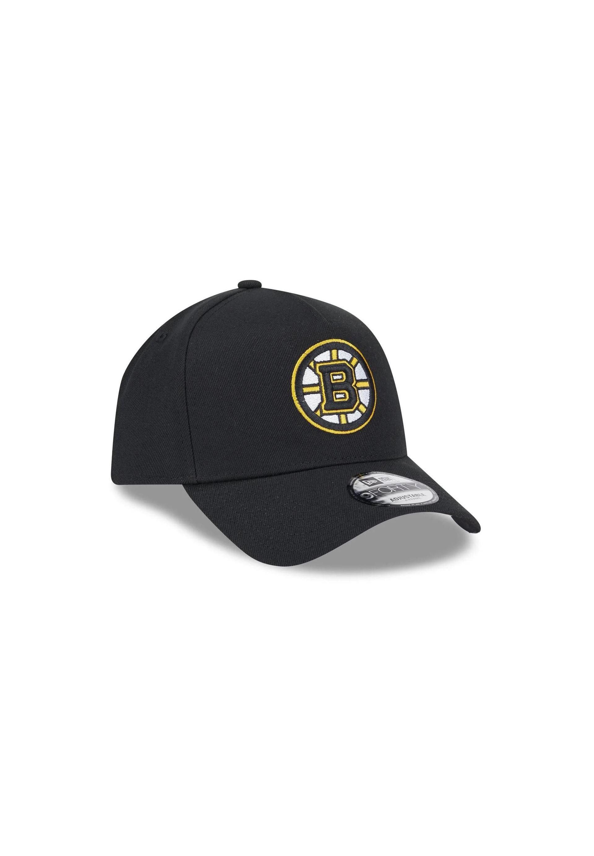 New Era Baseball Cap Boston Bruins NHL Injection Schwarz Verstellbare 9Forty A-Frame Cap Ne (1-St)