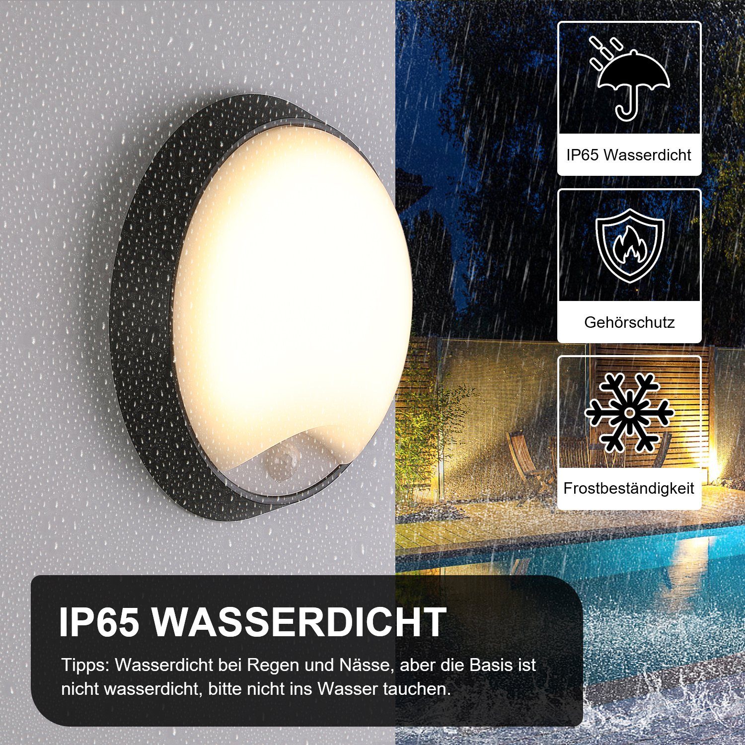 oyajia Wandleuchte 10W LED Wandleuchte mit günstig online kaufen