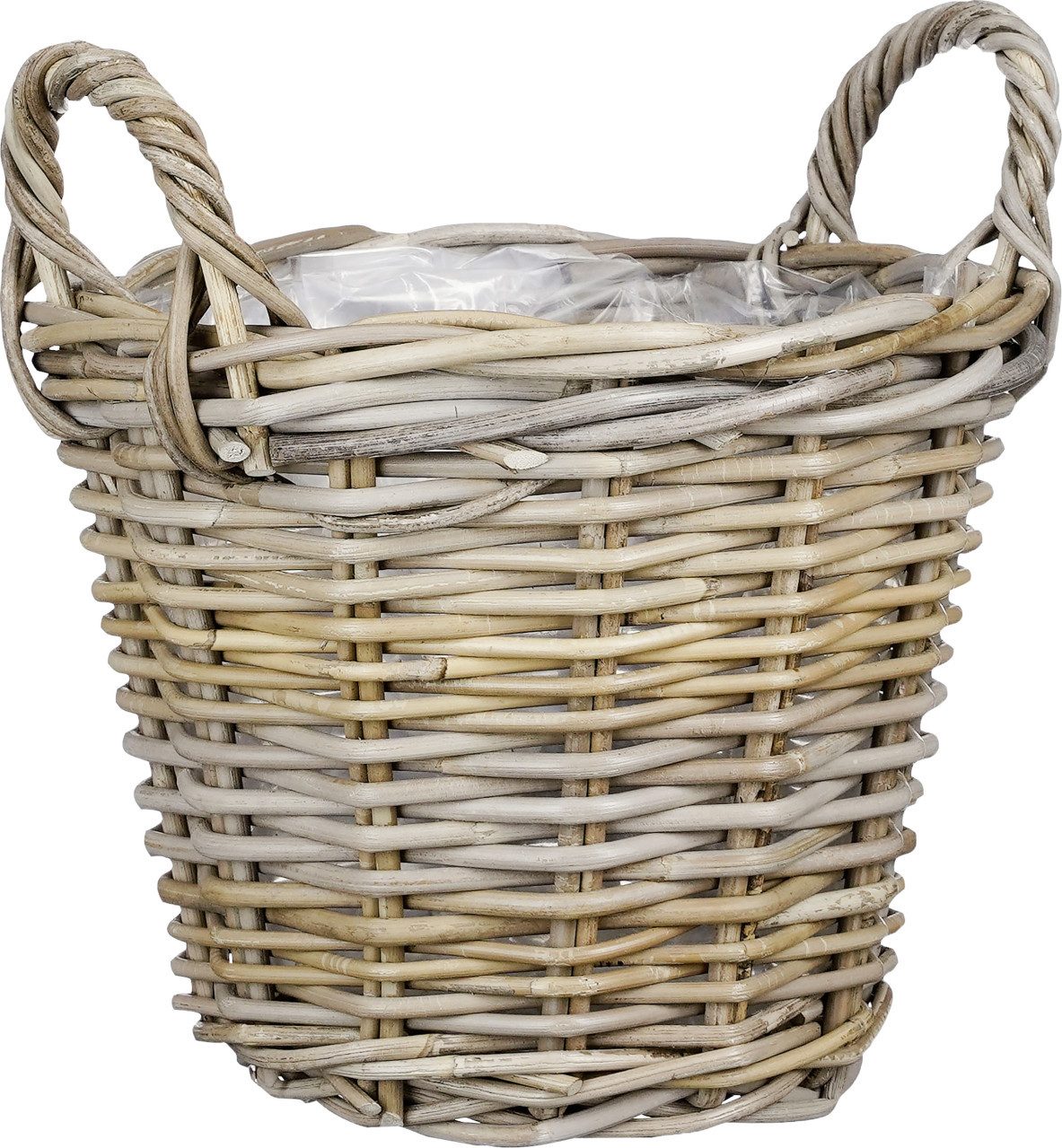 Mica Decorations Übertopf Mica Decorations Korb Marcia Rattan Ø 30 x 23 cm