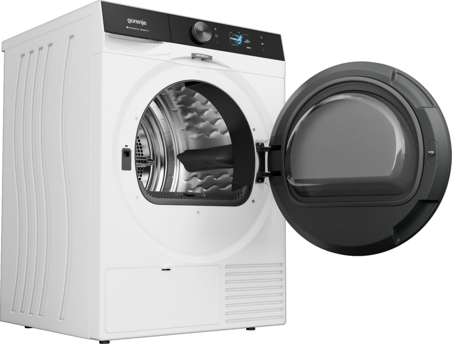 GORENJE Wärmepumpentrockner G800 DG89BP, TFT-Farb-Display, NatureDry Schonung, TangleFree