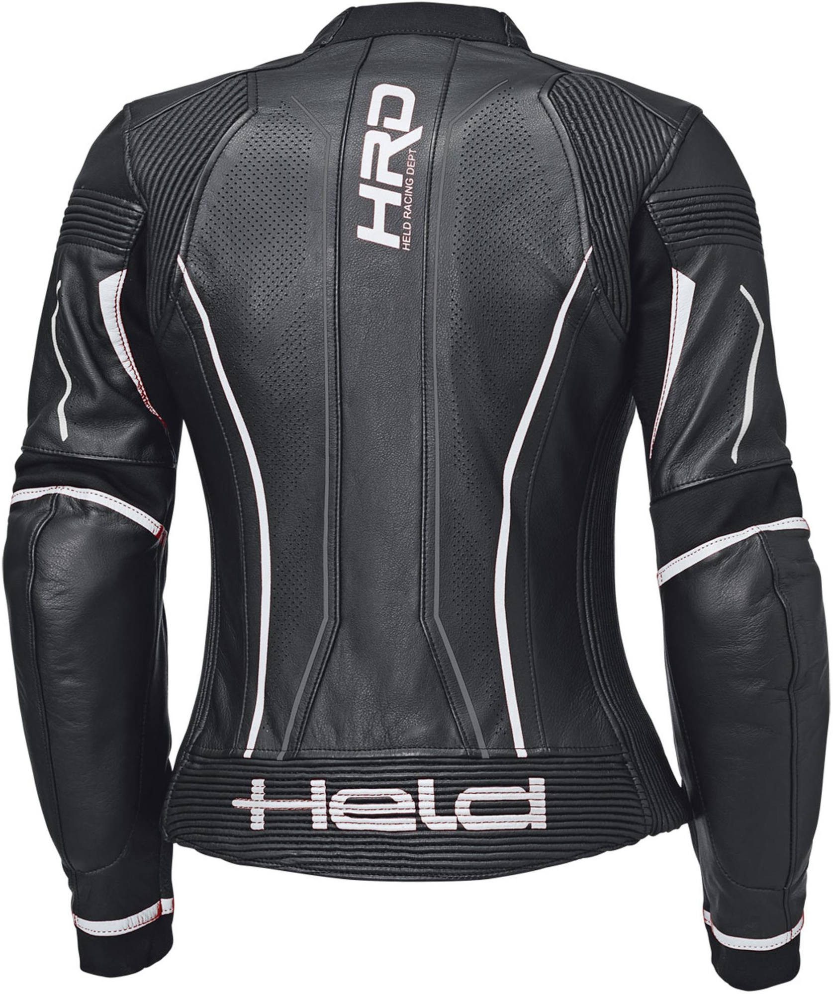 Held Biker Fashion Motorradjacke Debbie 3 Damen Motorrad Lederjacke Verbindungsreißverschluss,Ellenbogenprotektoren enthalten,Schulte