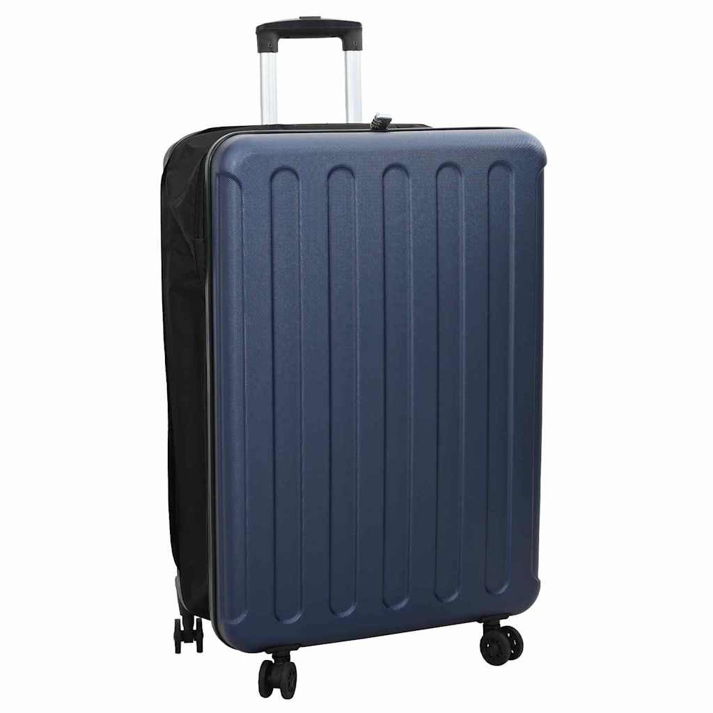 vidaXL Trolley Koffer mit Schloss Dunkelblau 50 x 30 x 76 cm ABS Kunststoff