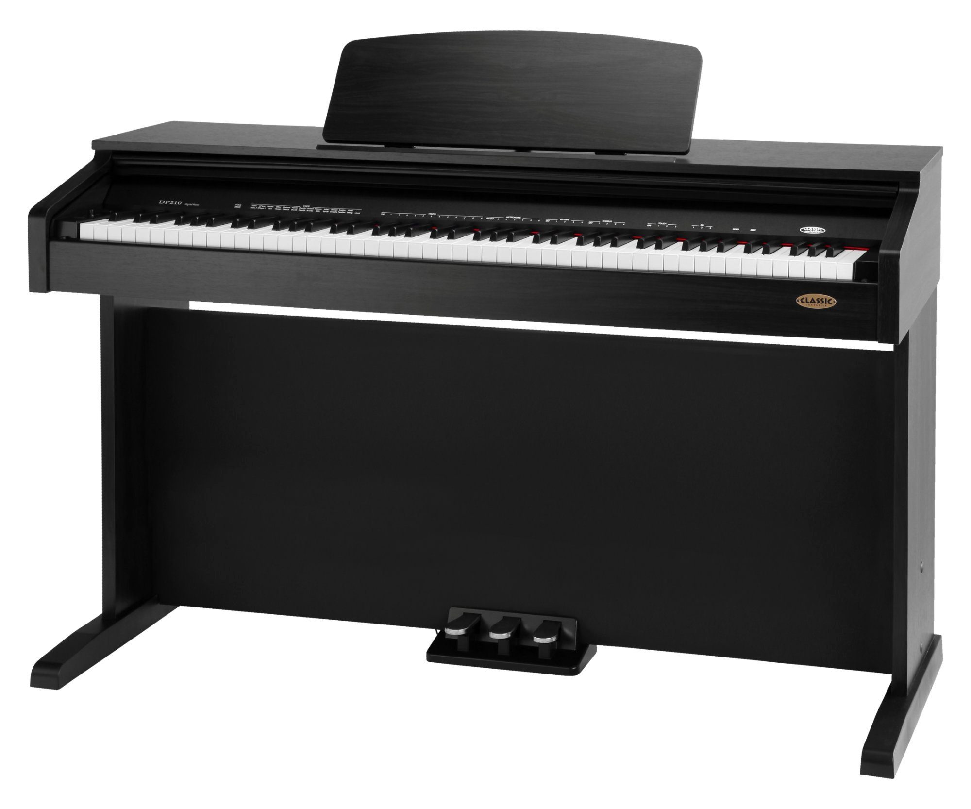 Digitalpiano DP-210 E-Piano mit 88 Tasten Hammermechanik
