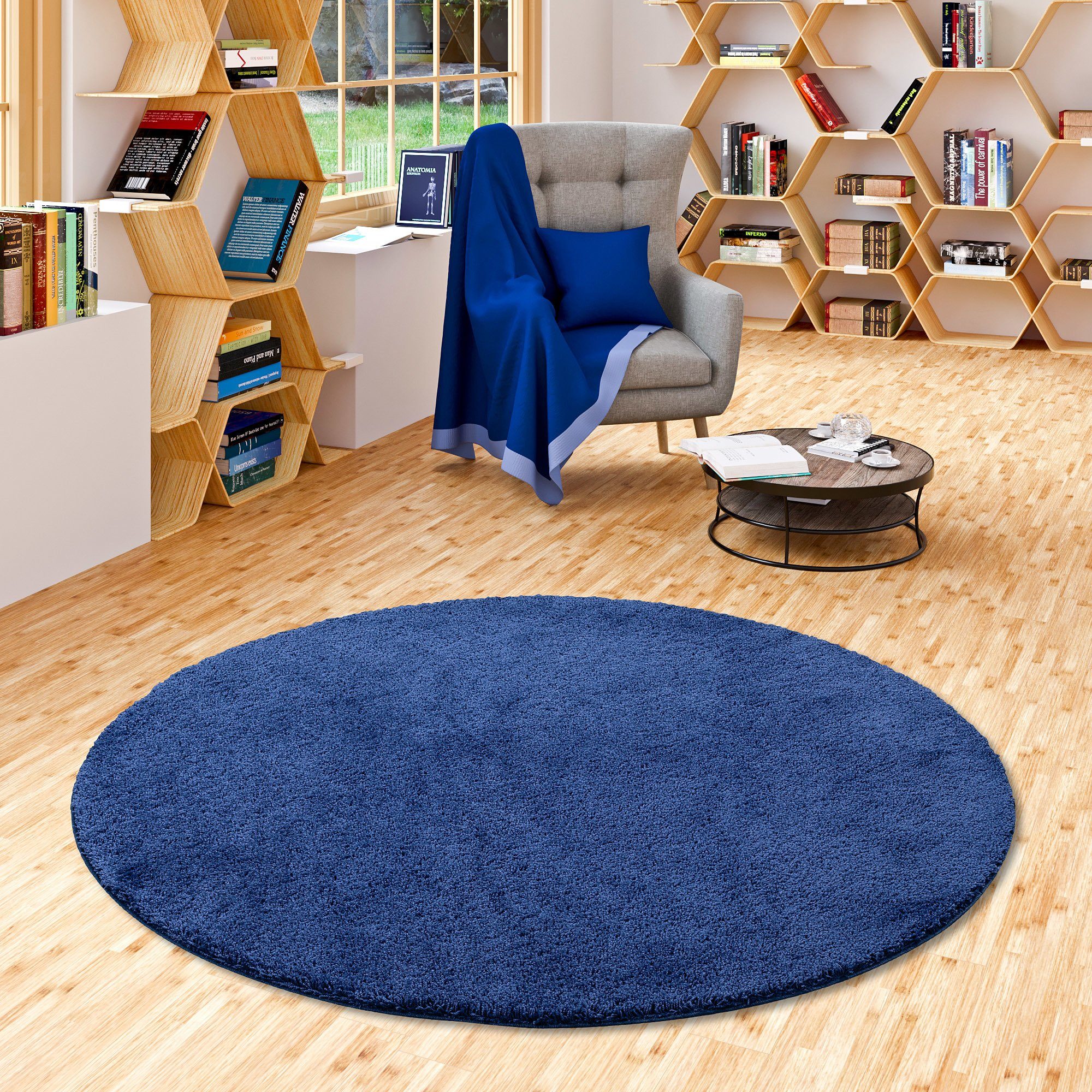 Snapstyle Hochflor-Teppich Hochflor Shaggy Teppich Palace günstig online kaufen