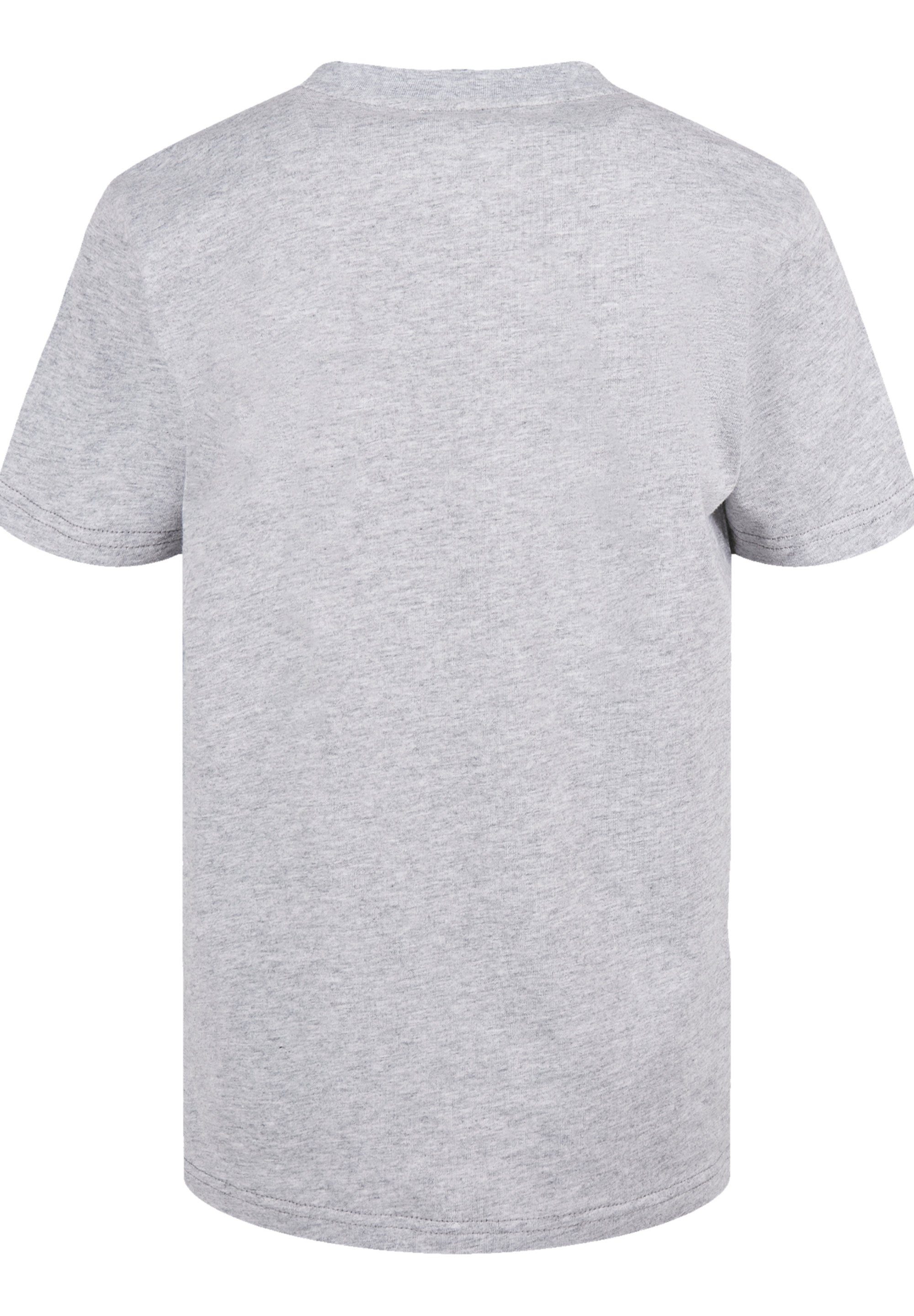 F4NT4STIC T-Shirt Queen Classic Crest heathergrey Print