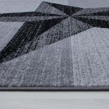 Teppich, Homtex, 80 x 150 cm, Teppich Designer Modern Wohnzimmer Stern Design Meliert