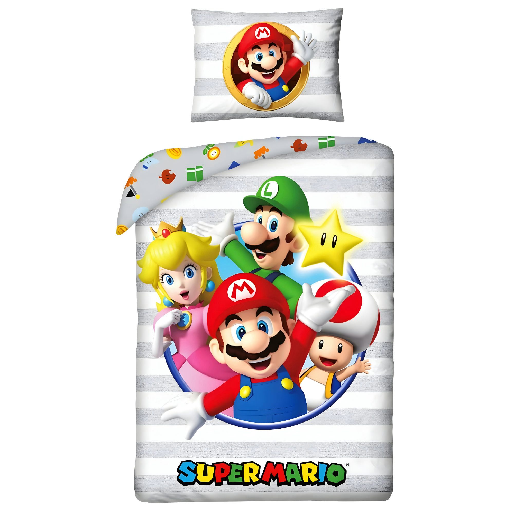 Super Mario Bettwäsche Super Mario Luigi günstig online kaufen