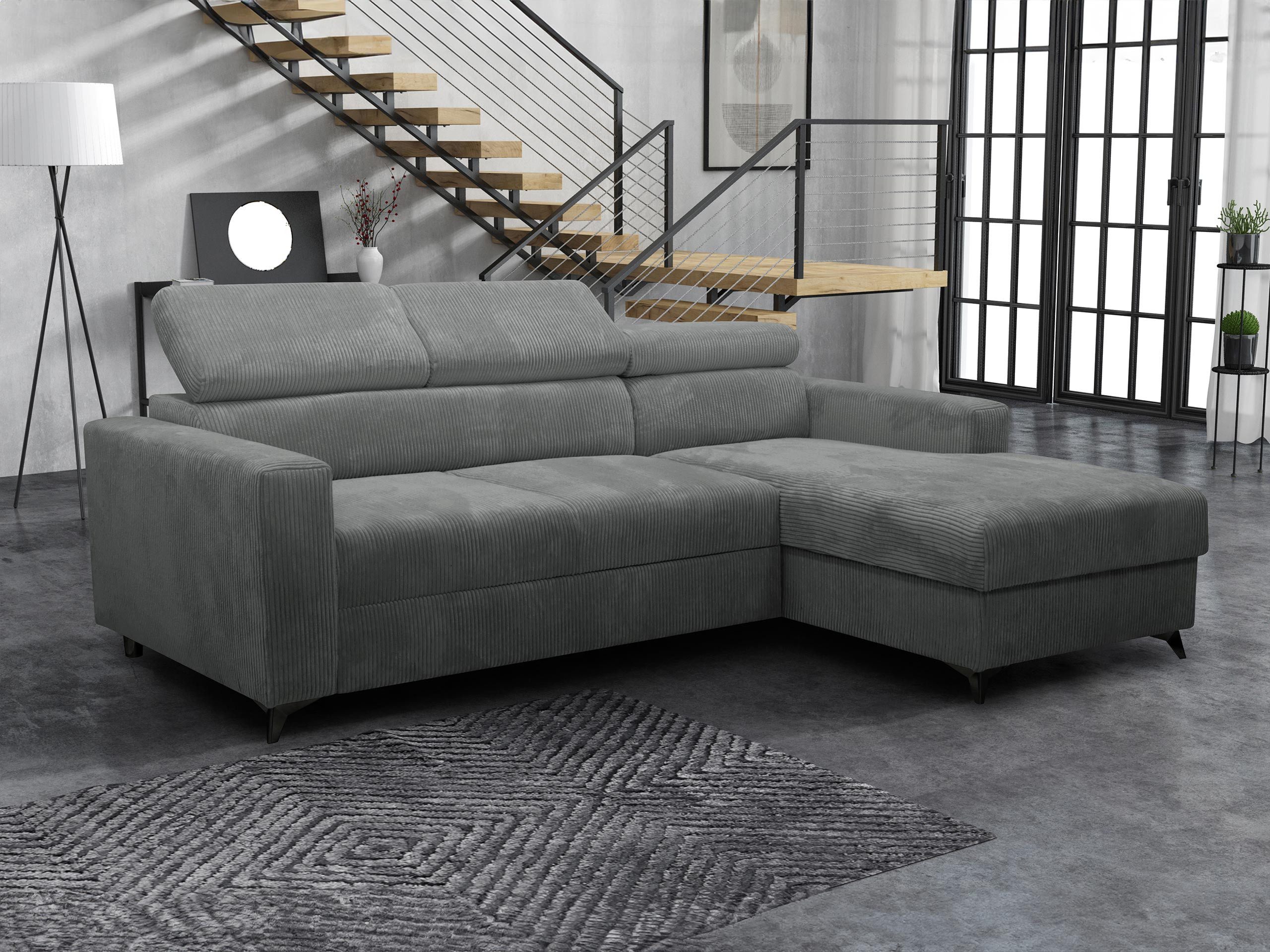 MIRJAN24 Ecksofa Milano Premium Cord, mit günstig online kaufen