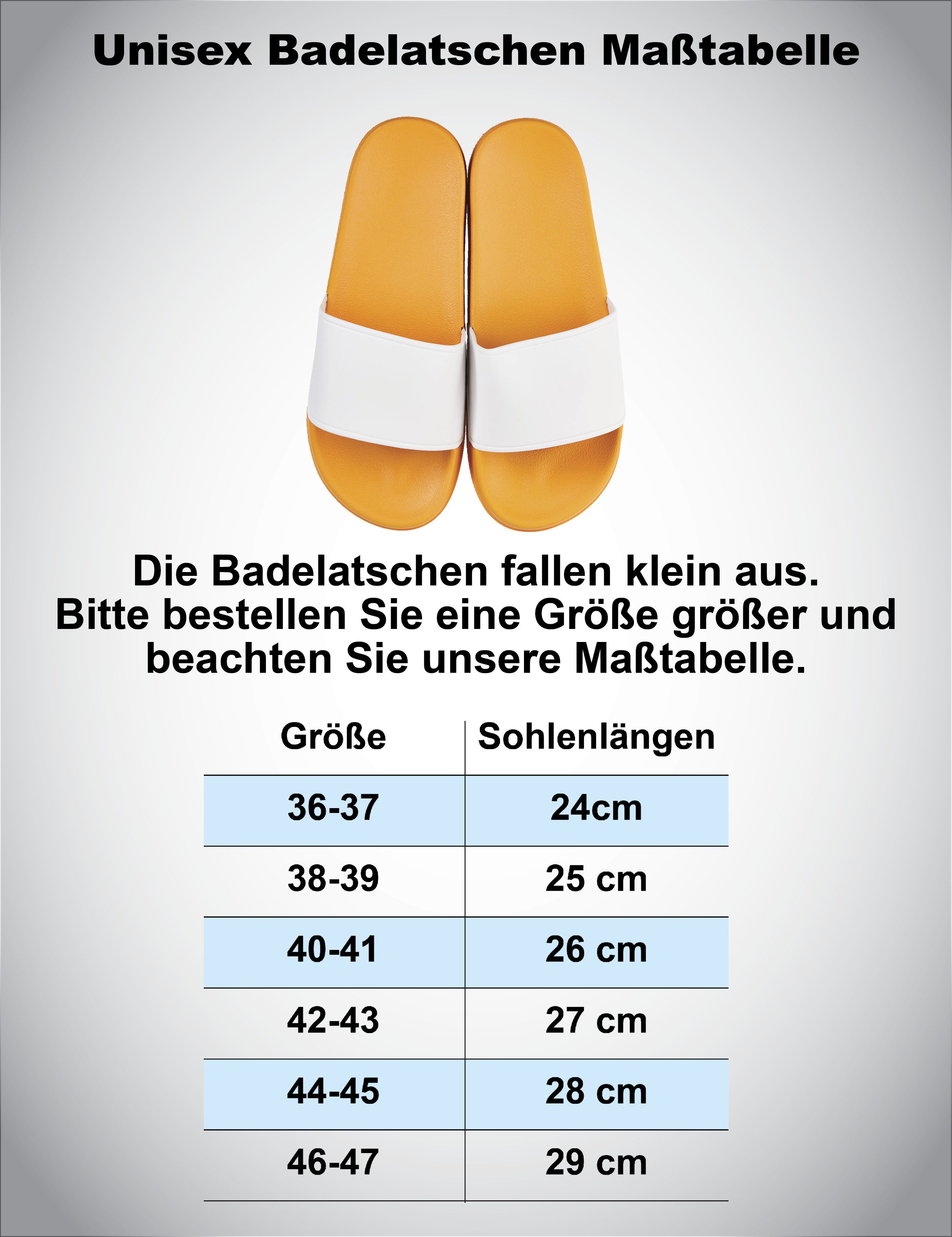 Youth Designz Herren Badelatschen "Papa Letten" Fun-Print lustig Geschenk Statement Badeschuh mit witzigen Aufdruck für Männer Väter Papa