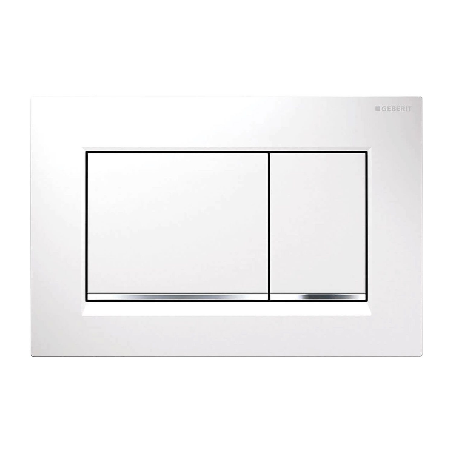 Betätigungsplatten Geberit Betätigungsplatte Sigma 30 weiß 115883KJ1