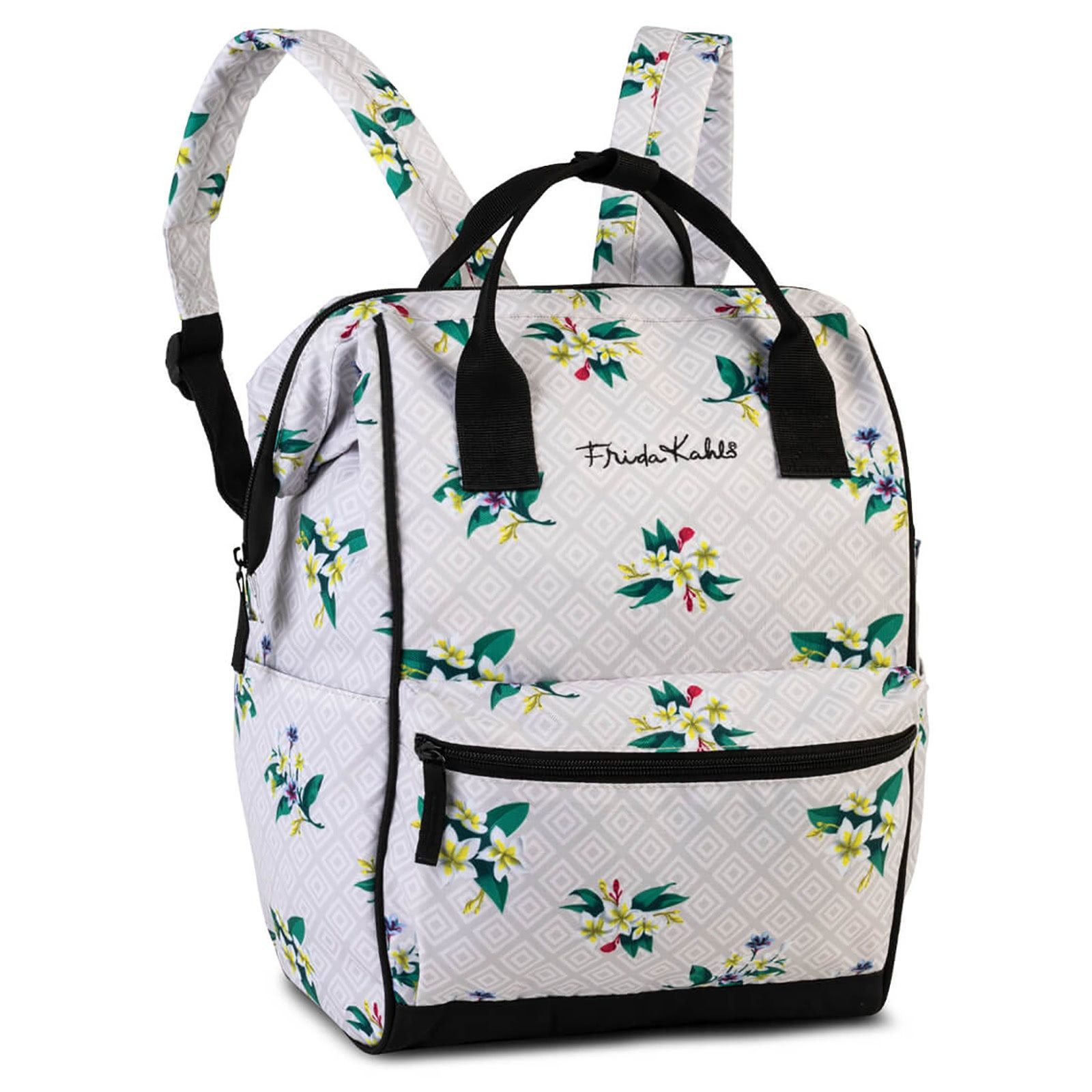 Frida Kahlo Rucksack Frida Kahlo Rucksack beige natur Polyester, Damen Cityrucksack Polyester, beige, natur ca. 37cm hoch