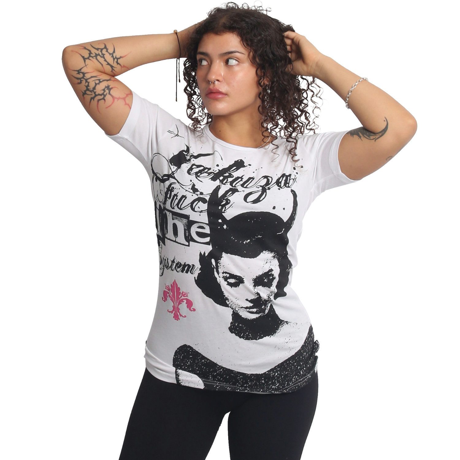 YAKUZA Rundhalsshirt Donna günstig online kaufen