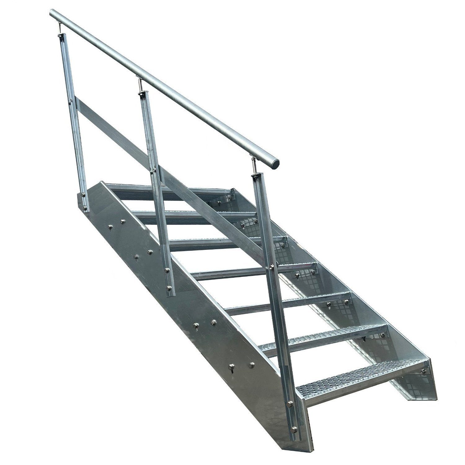 Kaminbau Mierzwa Außentreppe Premium Treppe Verzinkt günstig online kaufen