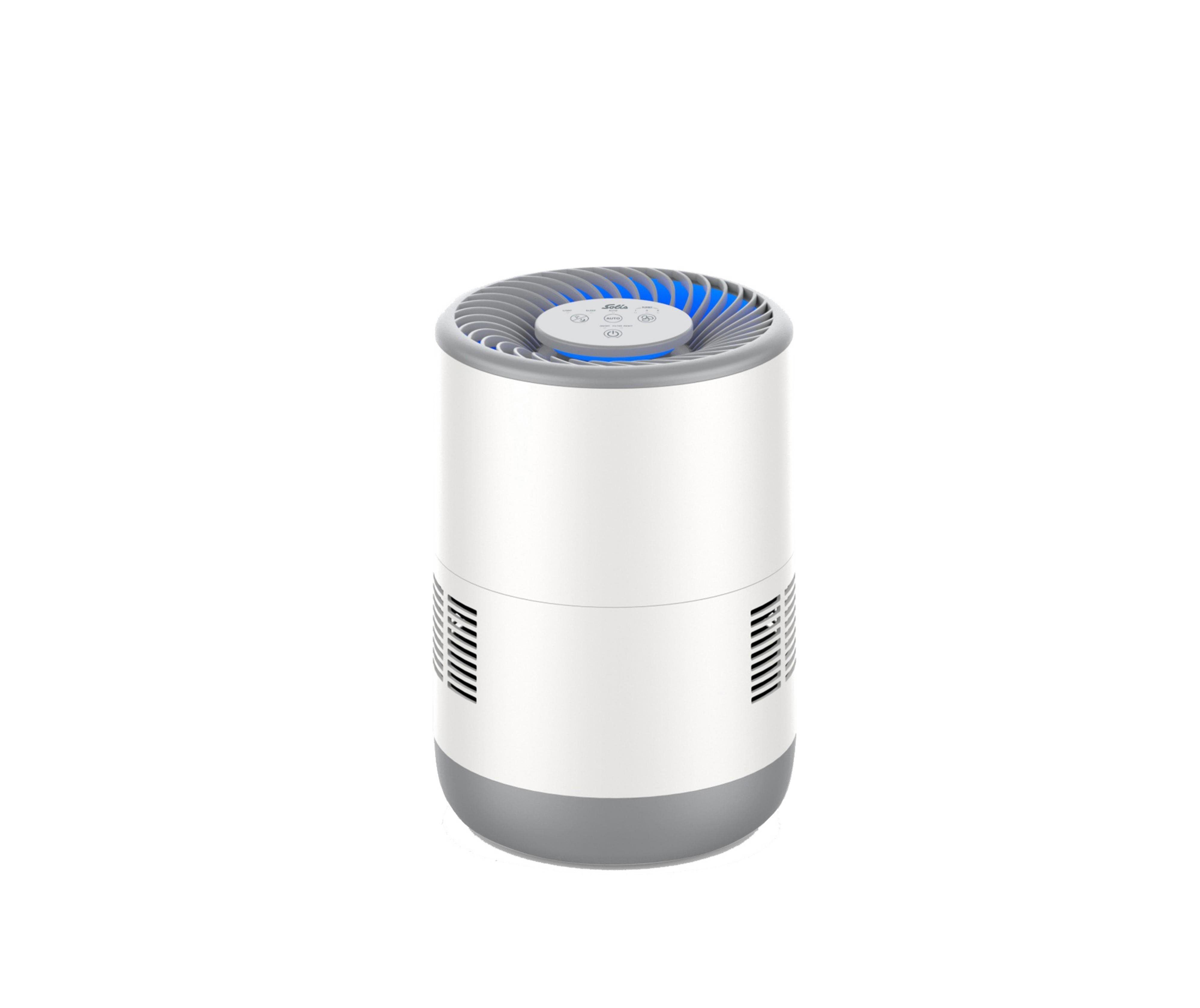 SOLIS OF SWITZERLAND Luftbefeuchter Twist Air, Typ 7220, 2,8 l Wassertank, 12 W, 4 Stufen, 300 ml/Stunde, für 44 m² Räume