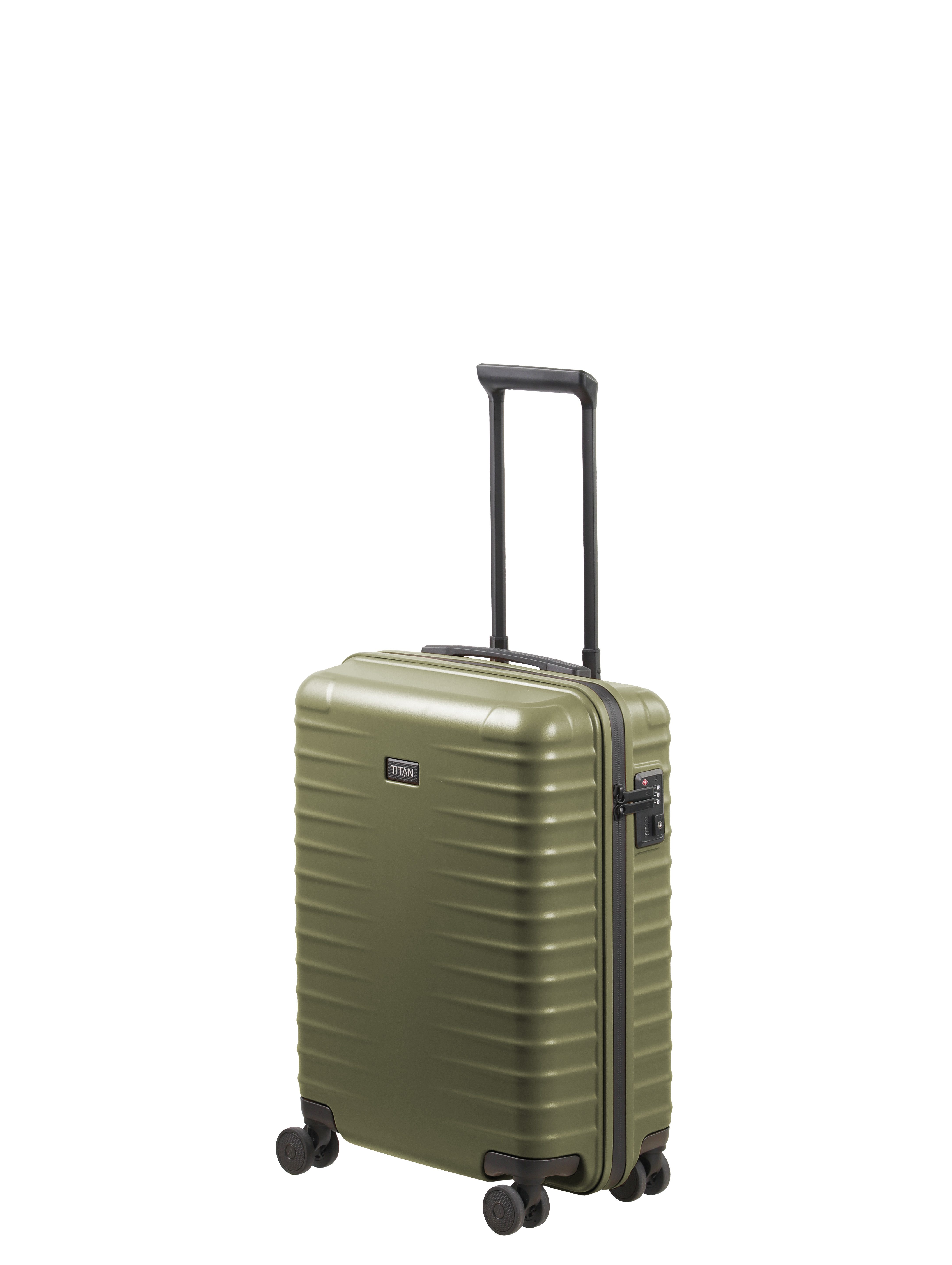 TITAN - Made in Germany Trolley UPGRADE Koffer Hartschale, 4 Rollen, mit kratzresistenter Oberfläche und cleverer Innenaufteilung