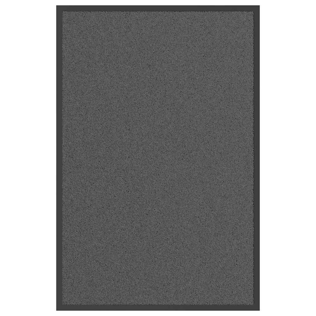 vidaXL Fußmatte Fußmatte Anthrazit 60x90 cm, Rechteckig