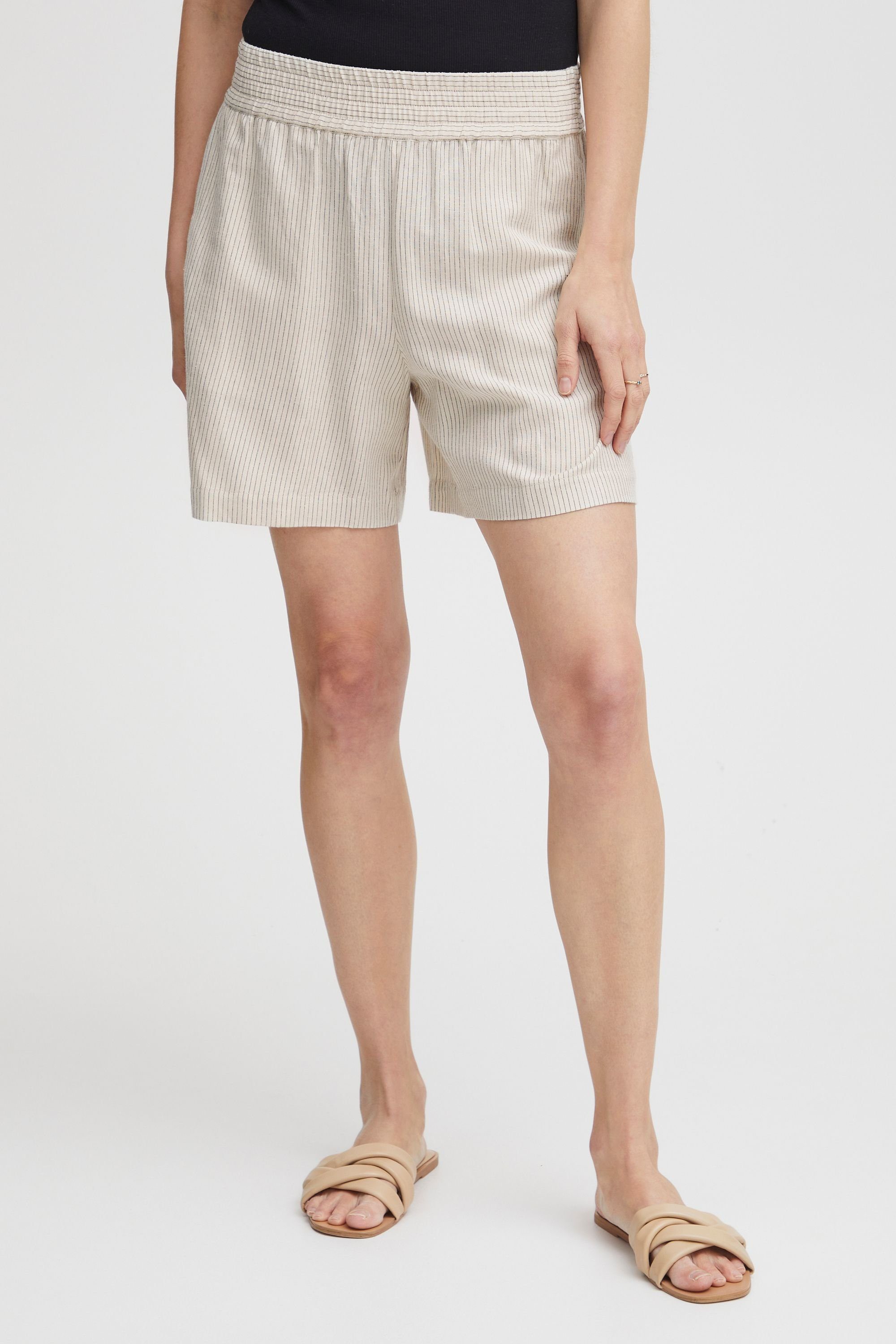 fransa Shorts Fransa FRLIN SHO 1 Birch mix