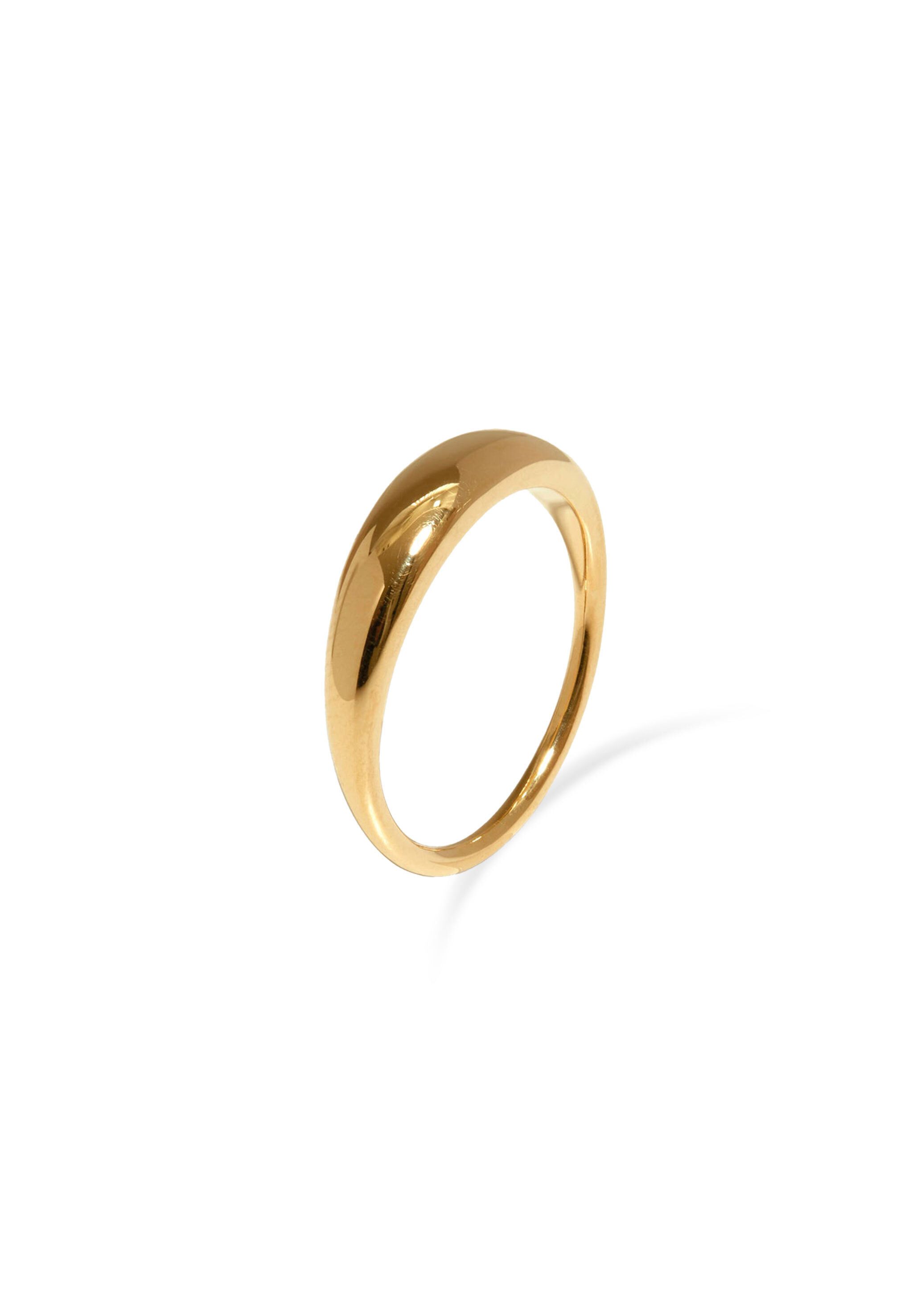 Stilnest Fingerring Bombé Bold 925 Sterling Silber