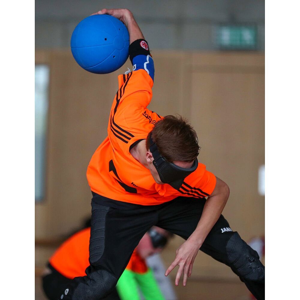 Goalball, sehbehinderten das Menschen Spiel für Spielball mit Optimal WV