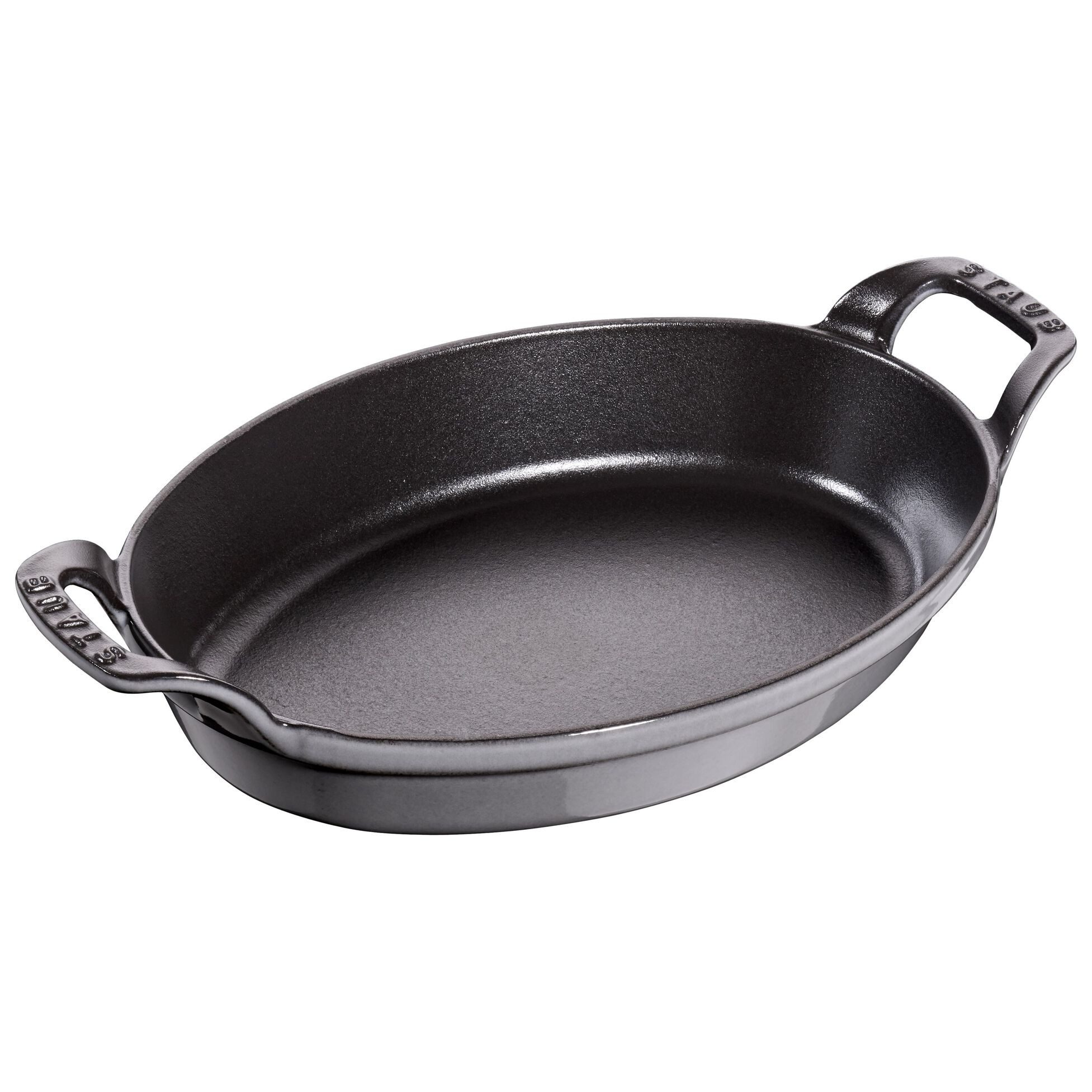 Staub Auflaufform Staub Auflaufform Ofenform, 24 x 17.145 cm Gusseisen Graphit-Grau, Gusseisen, (1-St)