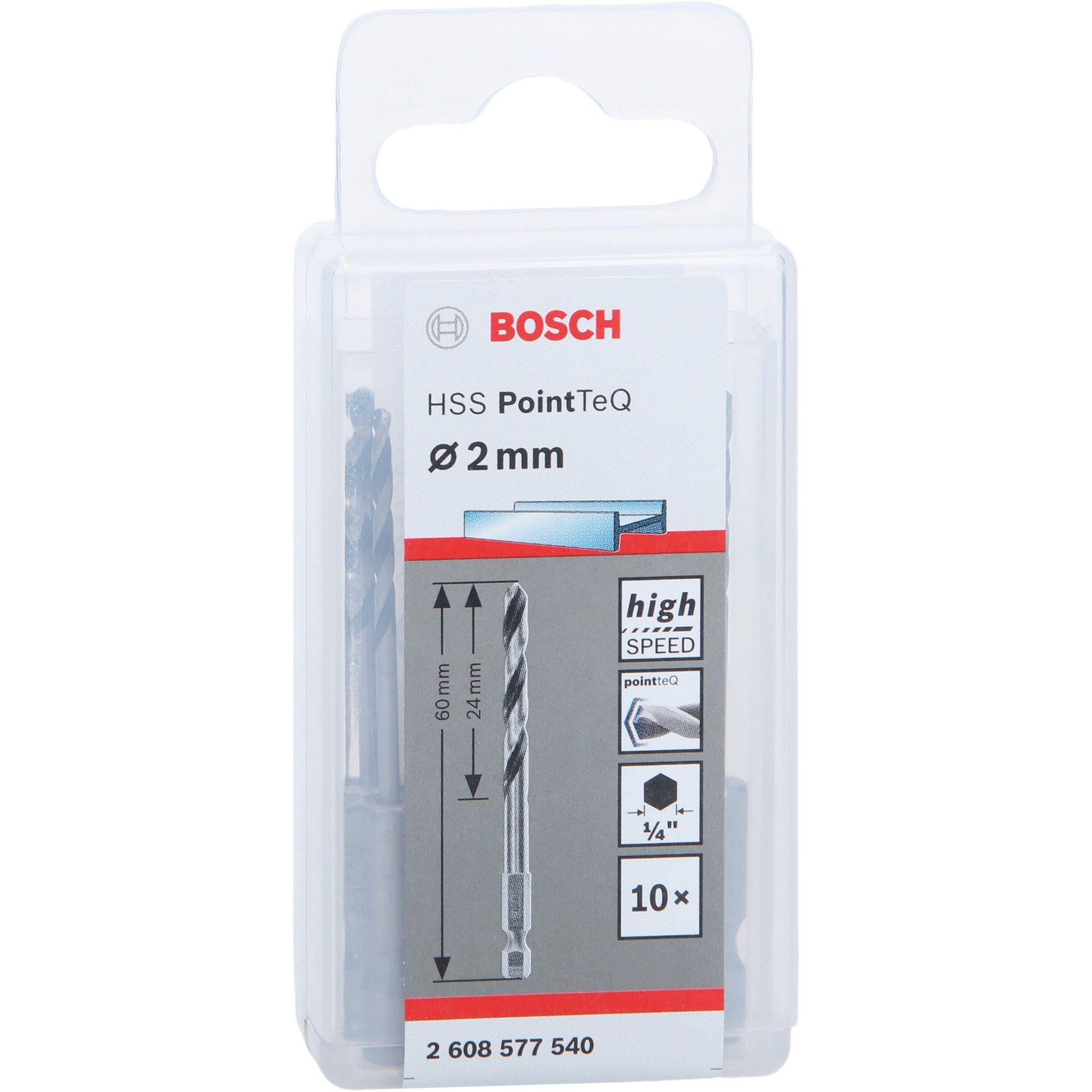 Bosch BOSCH Bohrer- und Hex HSS-Spiralbohrer Professional PointTeQ Bitset