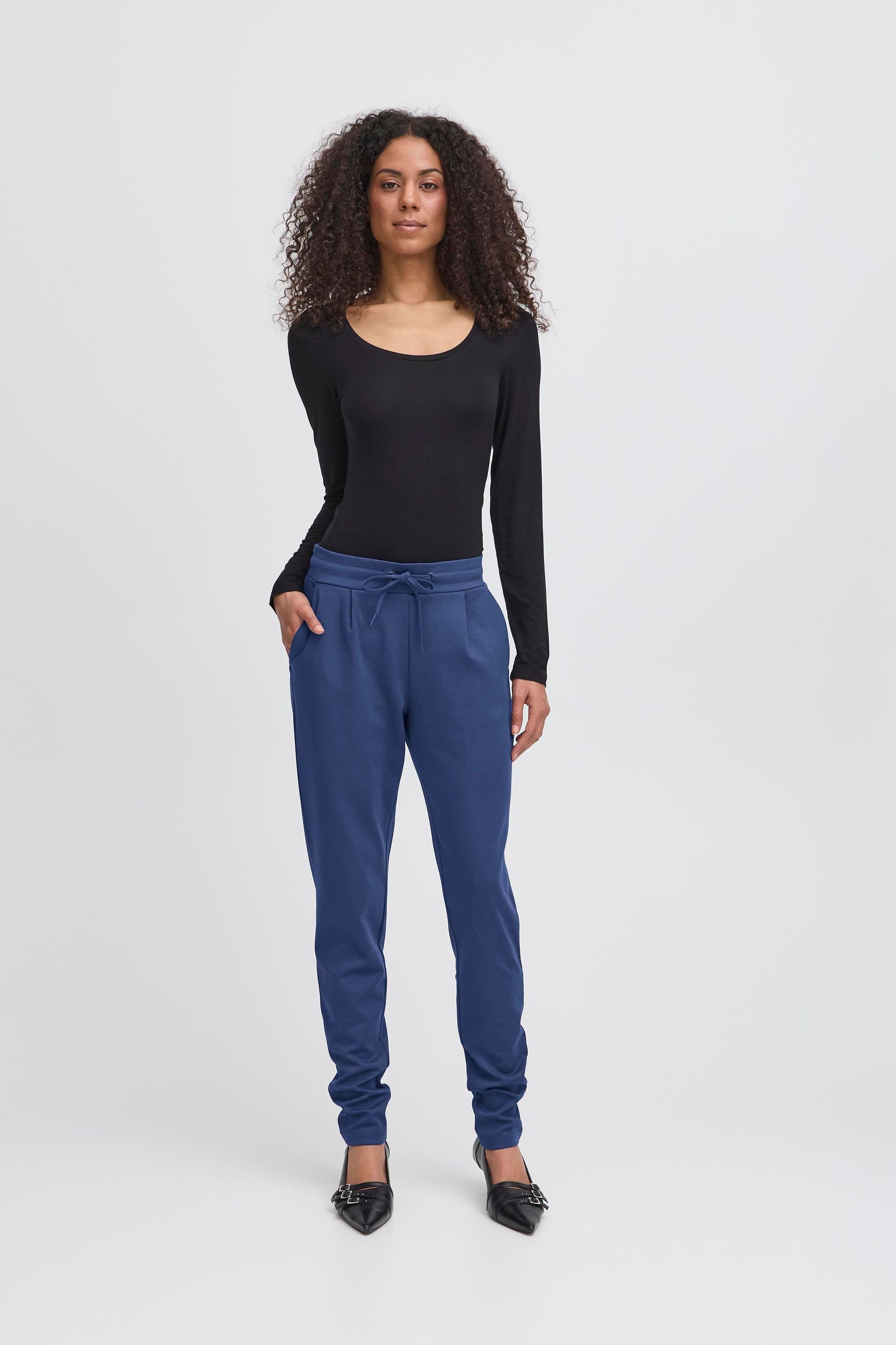 Ichi Blusentop Stoffhose günstig online kaufen