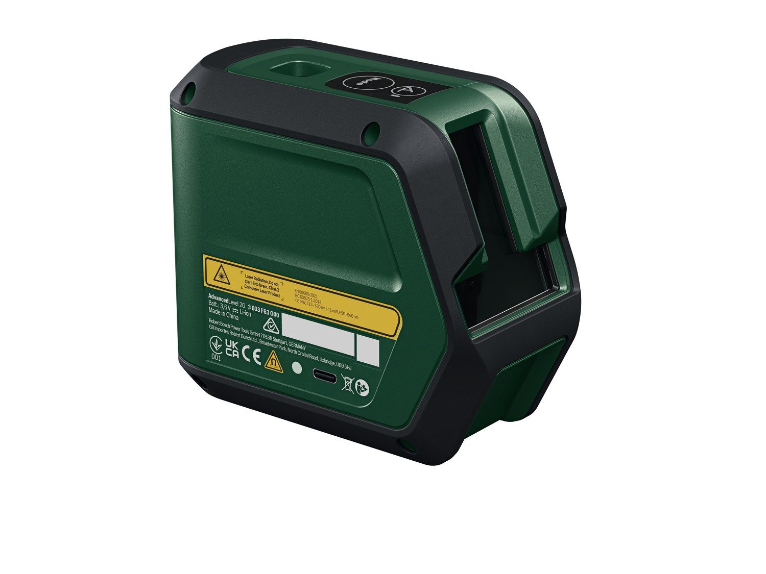 Bosch Home & Garden Kreuzlinienlaser AdvancedLevel 2G, mit Lotfunktion
