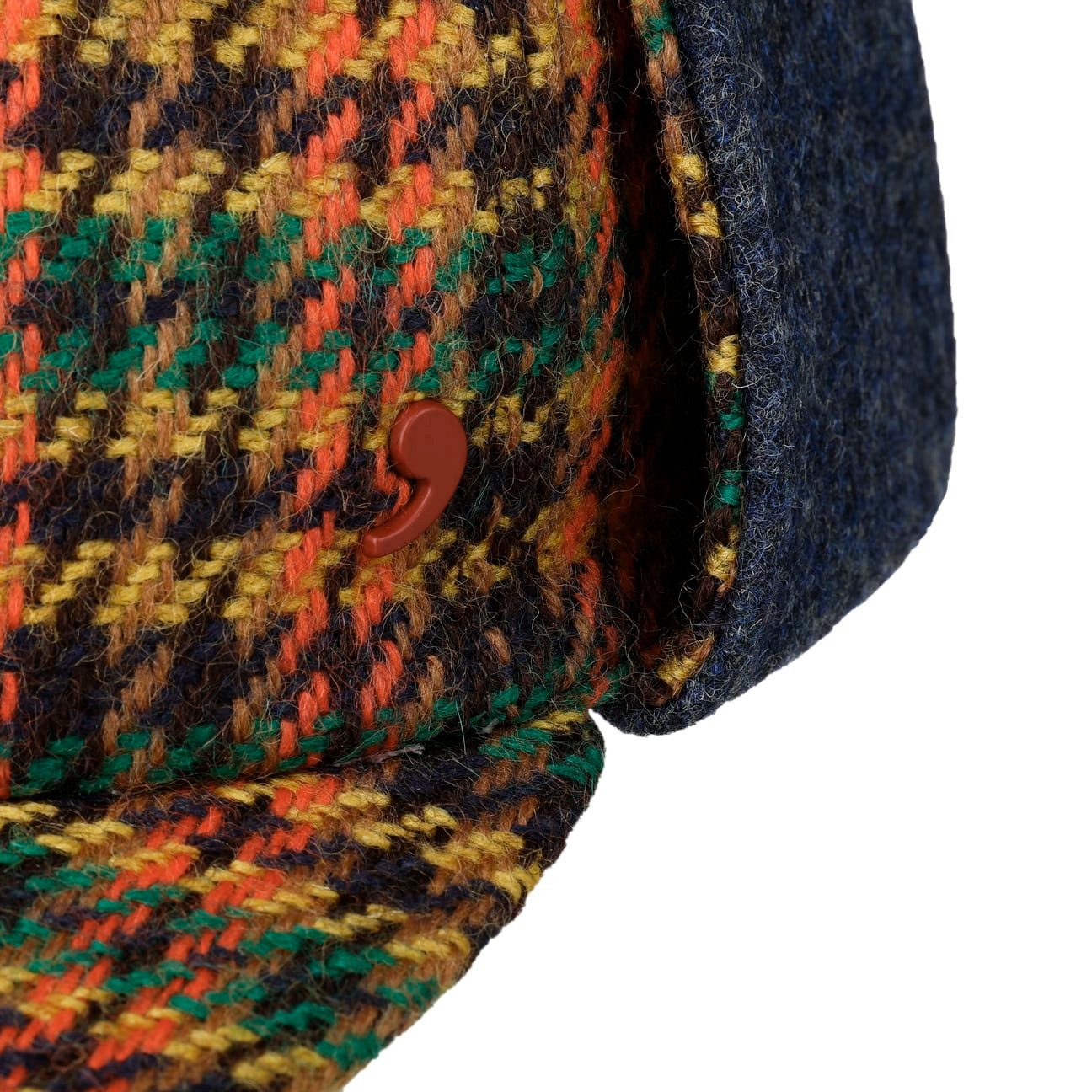 Alfonso D´Este Baseball Cap (1-St) Wollcap Hinten geschlossen, Made in Italy