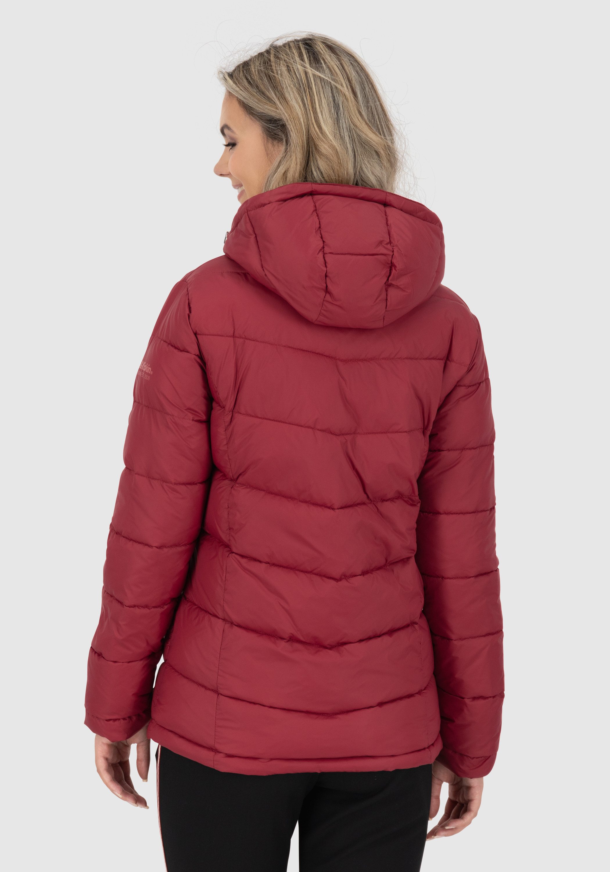 Alife & Kickin Steppjacke AndriaAK leichte, taillierte Übergangsjacke mit breiter Steppung und Kapuze – Bild 3 von 5