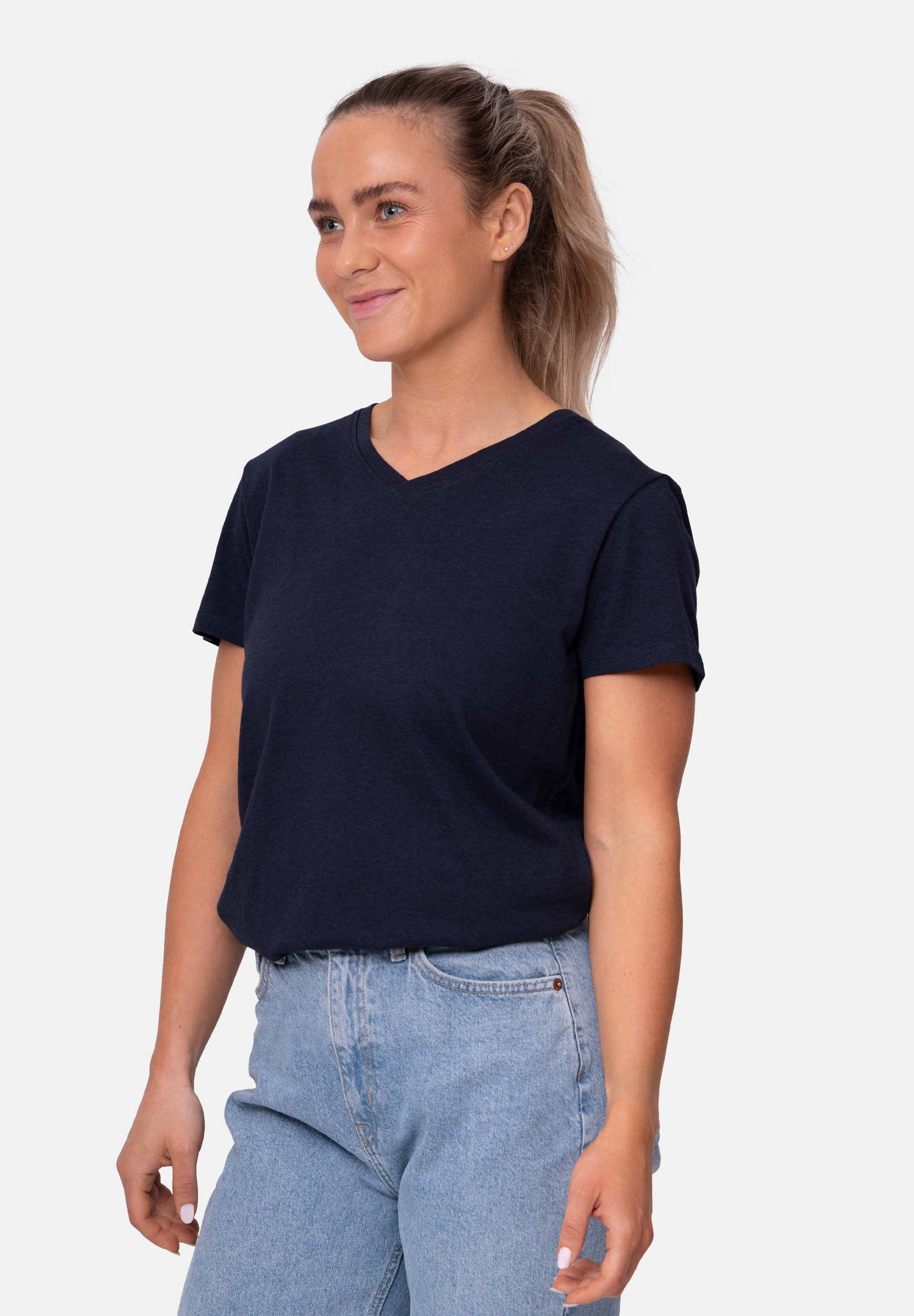 DANISH ENDURANCE T-Shirt V Damen (2er-Pack) günstig online kaufen