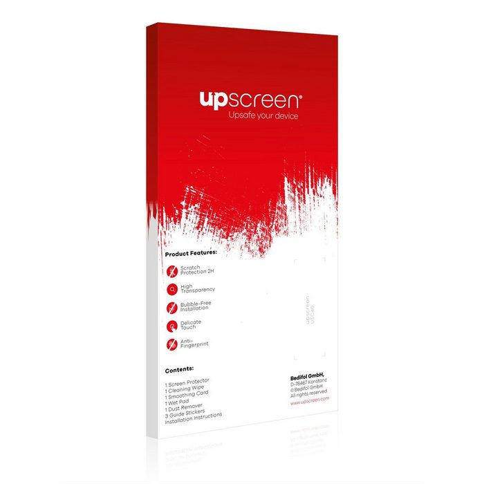 upscreen Schutzfolie für Medion Erazer X6825 Displayschutzfolie Folie klar Anti-Scratch Anti-Fingerprint GU10965
