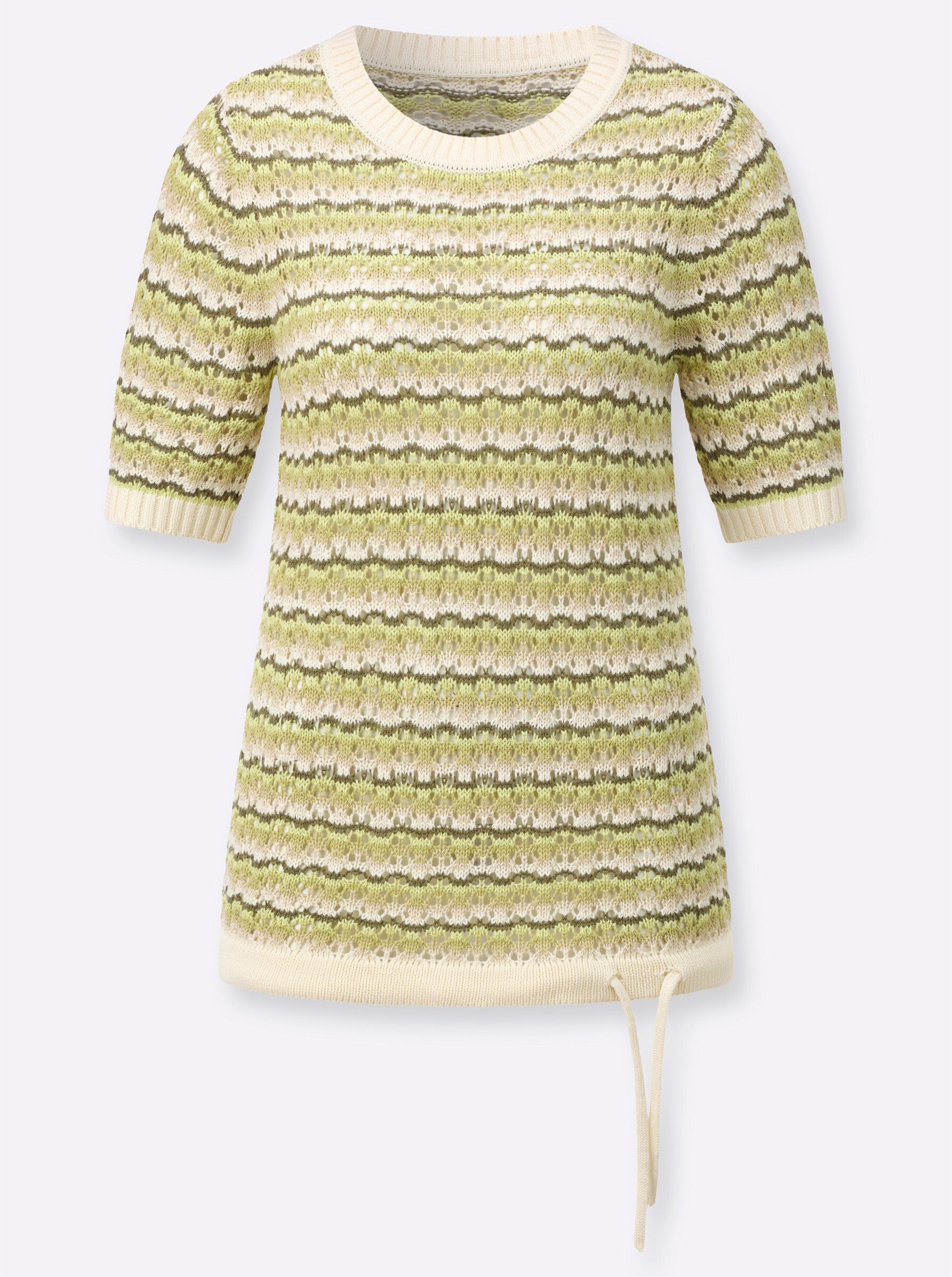 Witt Strickpullover Ajourpullover .