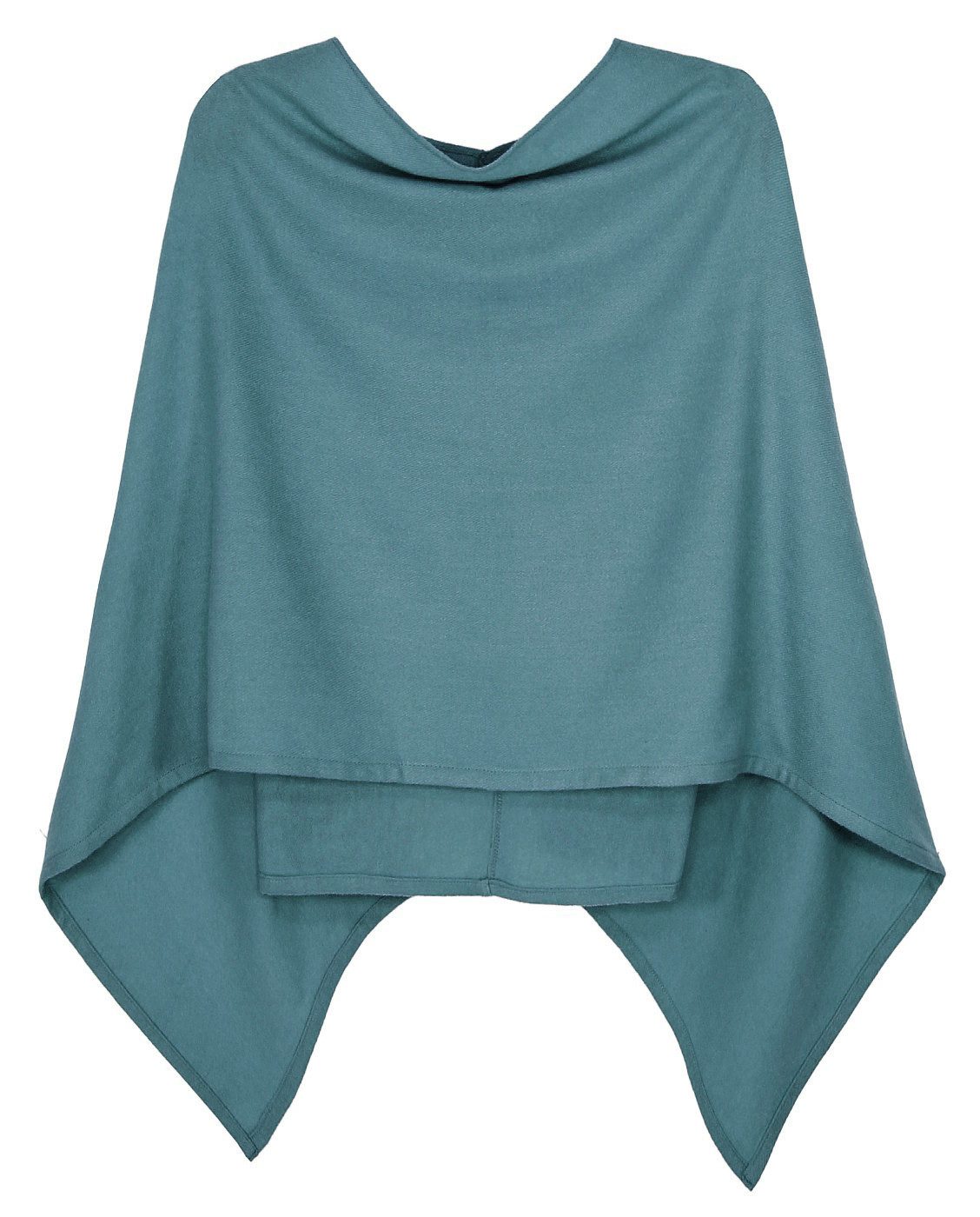 dy_mode Strickponcho Damen Poncho in Unifarben Weiches Strickponcho Cape He günstig online kaufen