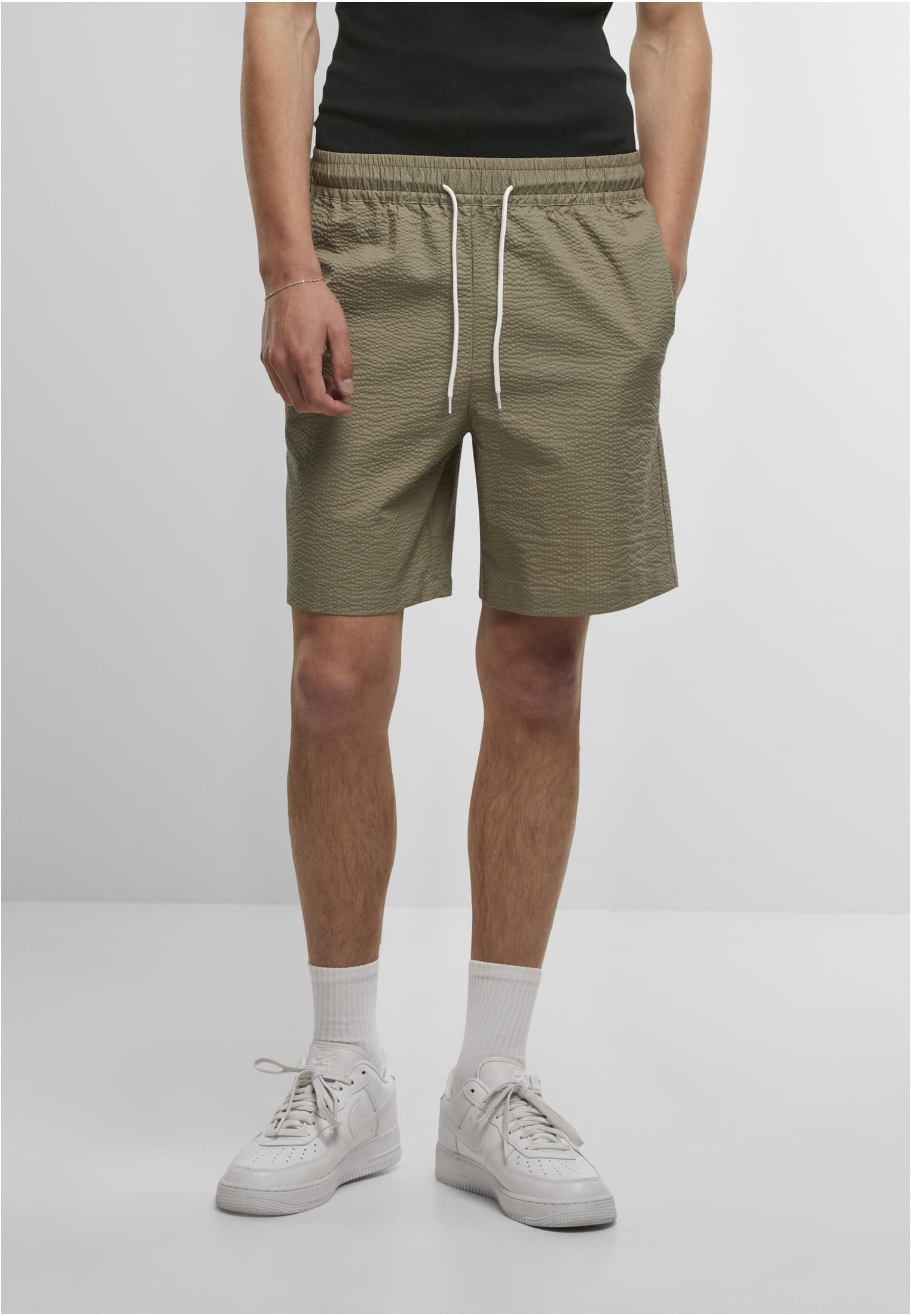 Shorts Basic Seersucker Shorts