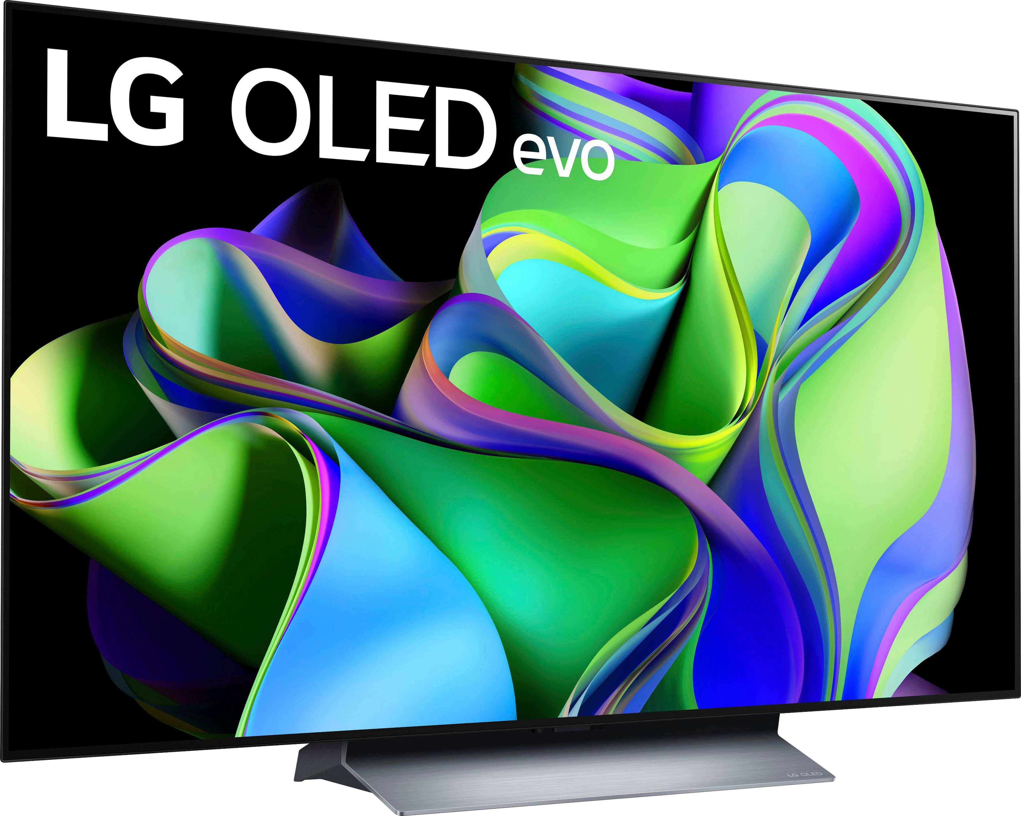 LG OLED48C37LA OLED-Fernseher (121 cm/48 Zoll, 4K Ultra HD, Smart-TV)