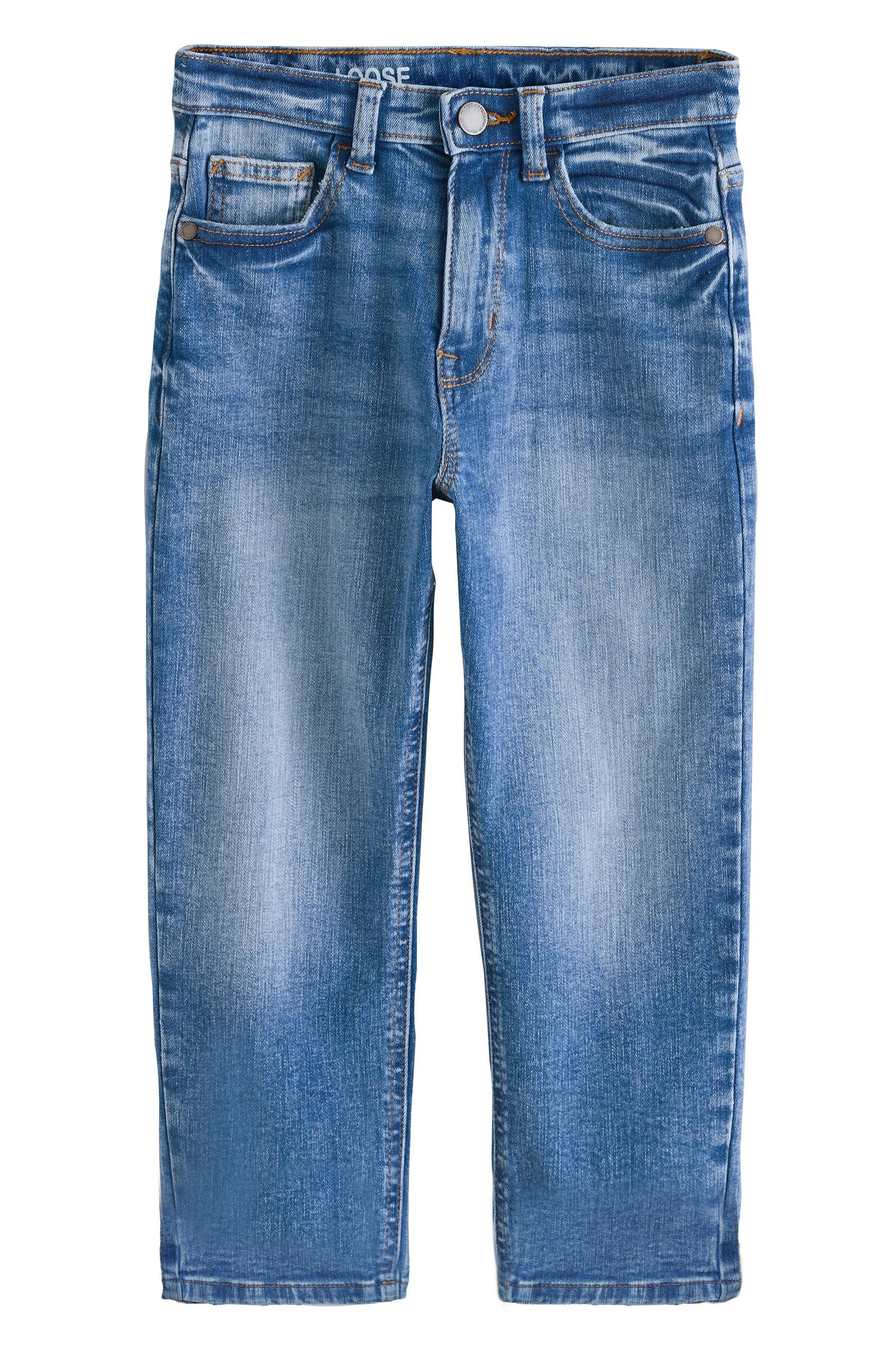 Next Loose-fit-Jeans Loose Fit Jeans mit fünf Taschen (1-tlg)
