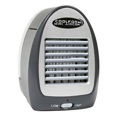 Best Direct® Ventilatorkombigerät Coolform Mini Aircon, Verdunstungskühler für zuhause,Tischventilator mit Wassertank