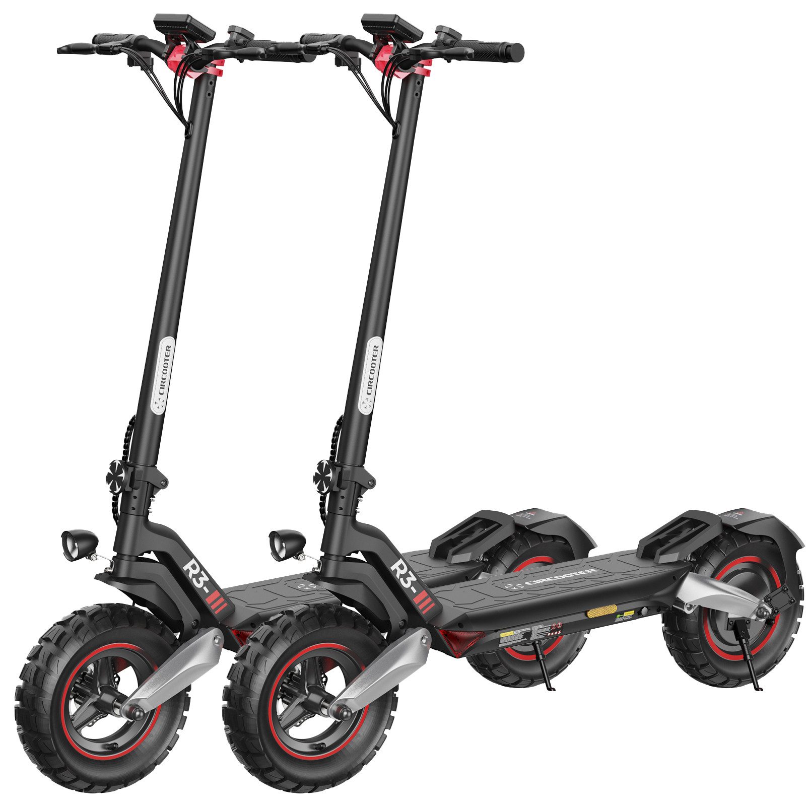 iSinwheel E-Scooter Offroad Elektroroller mit Straßenzulassung, 20 km/h, (1 tlg), 100km Reichweite, praktisch, zusammenklappbar und leistungsstark