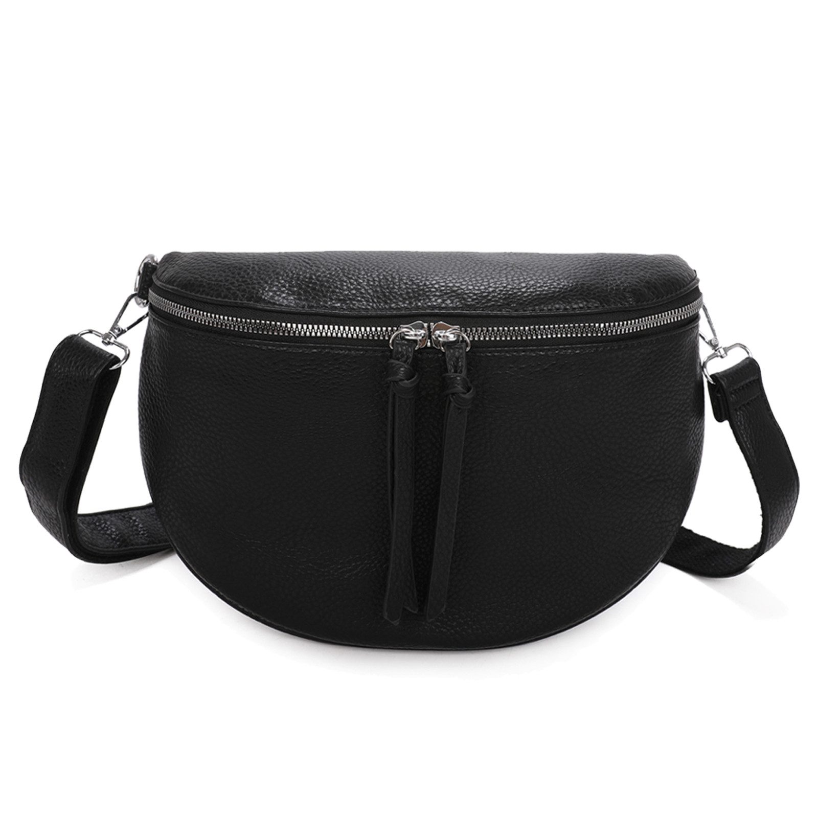 Gürteltasche Bauchtasche Crossbody-Bag Umhängetasche Kunstleder Italy-Design