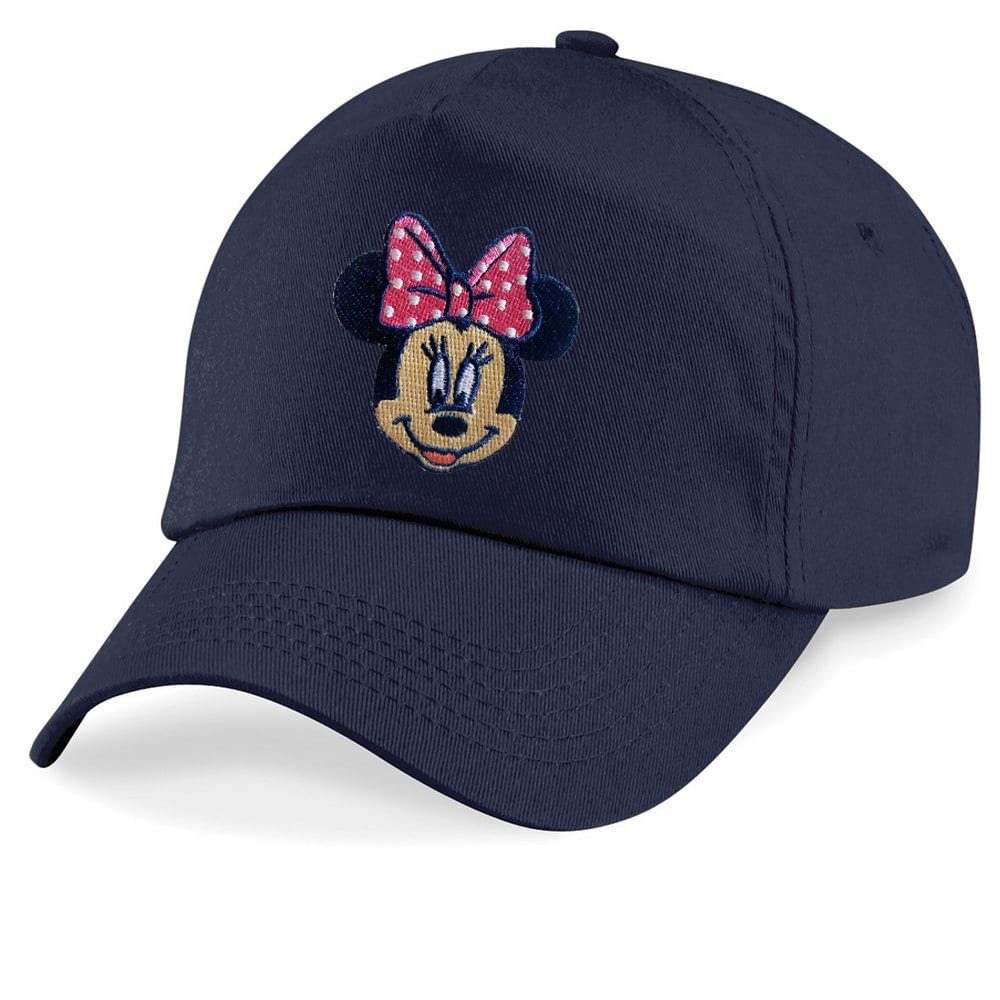 Blondie & Brownie Baseball Cap Kinder Minnie Mouse Stick Patch Maus Mickey One Size