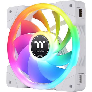 Thermaltake Gehäuselüfter SWAFAN EX14 RGB PC Cooling Fan White TT Premium Edition