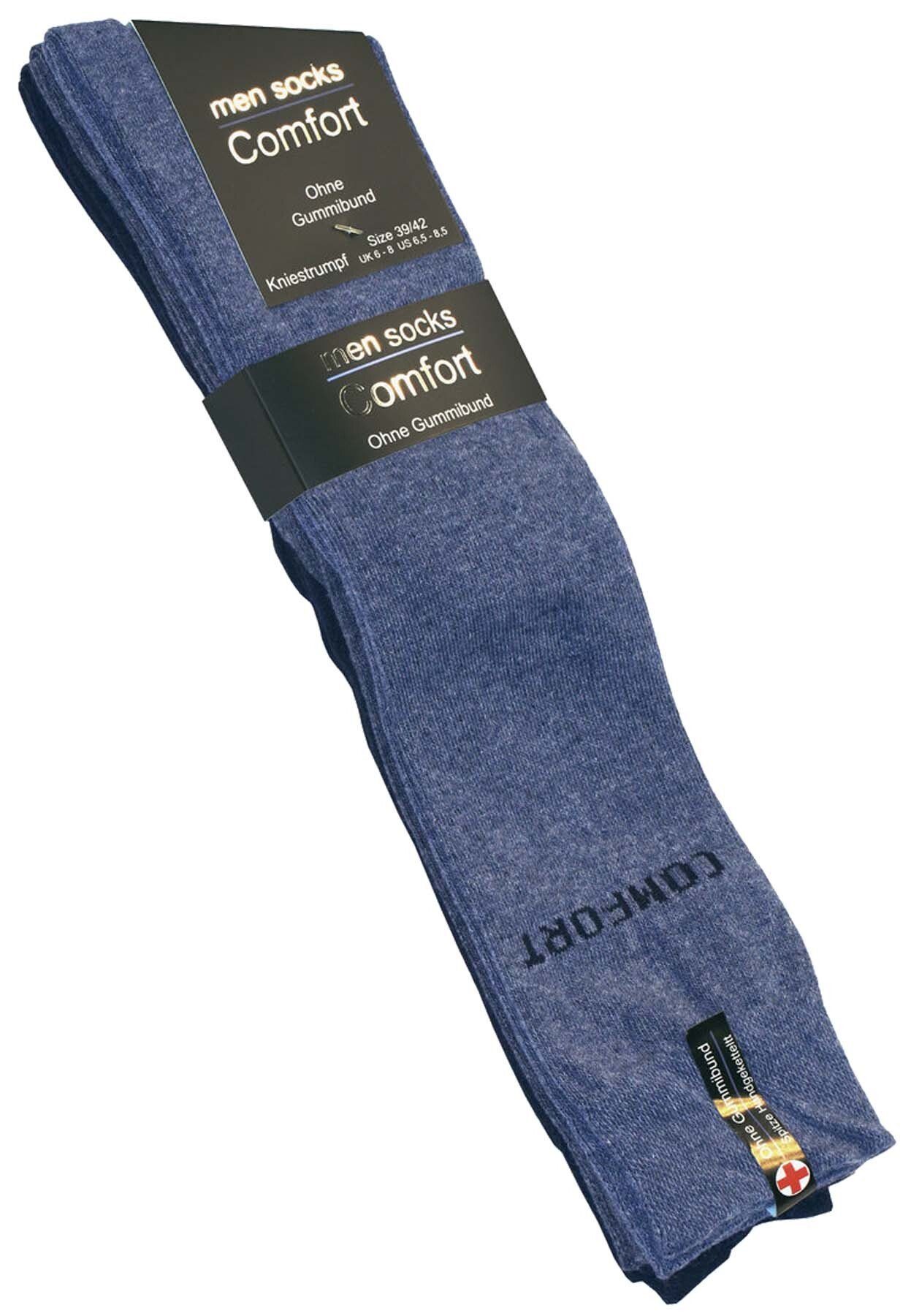 Cotton Prime® Kniestrümpfe (3-Paar) in angenehmer Baumwollqualität