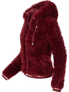 Marikoo Winterjacke Puderzuckerwölkchen stylische Damen Winterjacke mit Kapuze