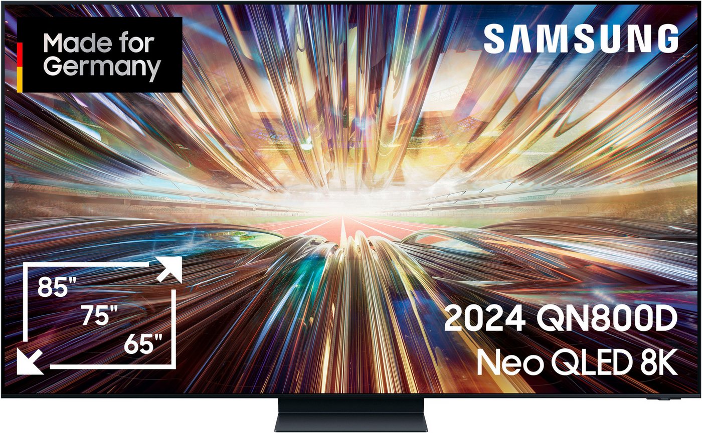 Samsung GQ75QN800DT QLED-Fernseher (189 cm/75 Zoll, 8K Ultra HD, Smart-TV, Neural Quantum 8K AI Gen2 Prozessor, bis zu 165Hz, AI Upscaling, KI TV) schwarz ! RABATT: 23.92% Samsung GQ75QN800DT QLED-Fernseher (189 cm/75 Zoll, 8K Ultra HD, Smart-TV, Neural Quantum 8K AI Gen2 Prozessor, bis zu 165Hz, AI Upscaling, KI TV) schwarz ! RABATT: 23.92%