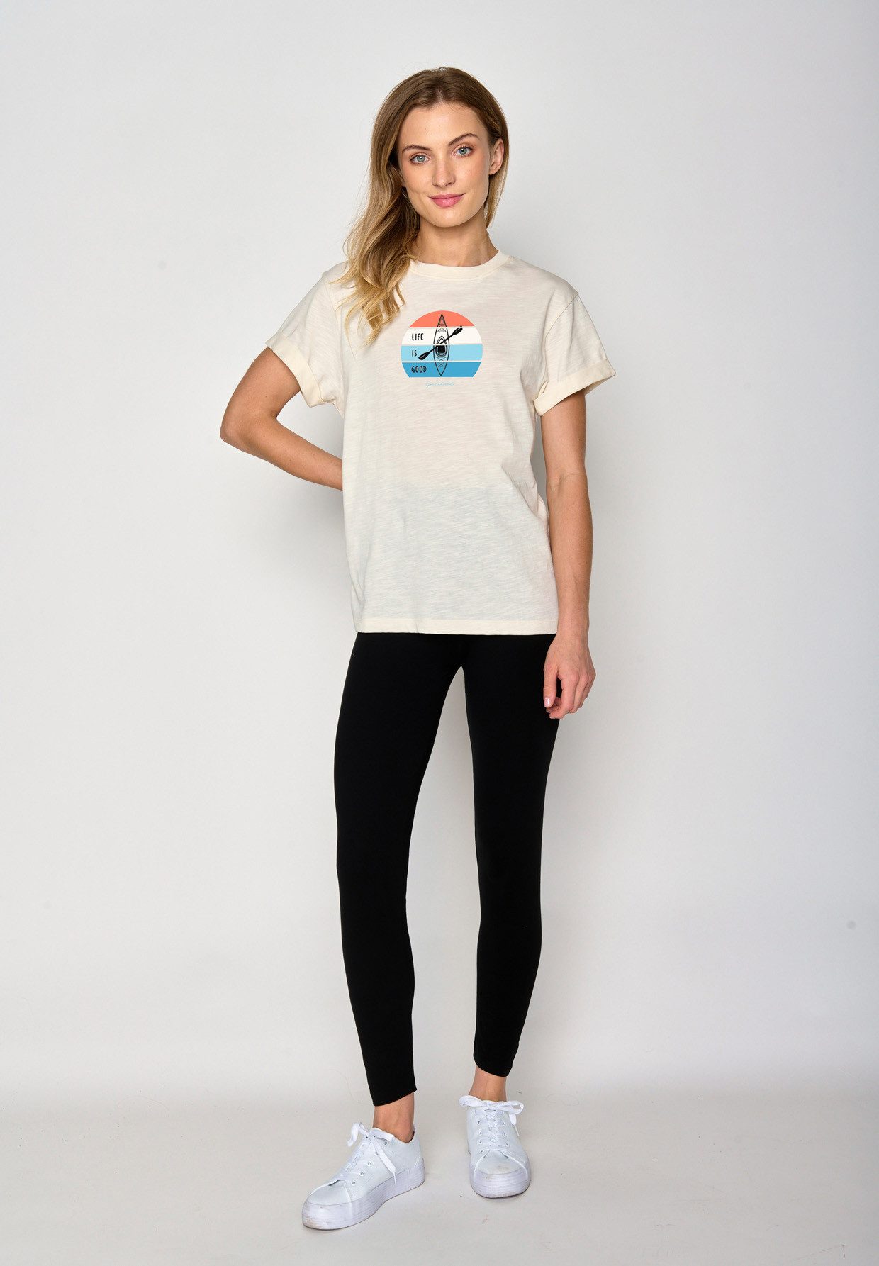 GreenBomb T-Shirt Nature Good Life (1-tlg)